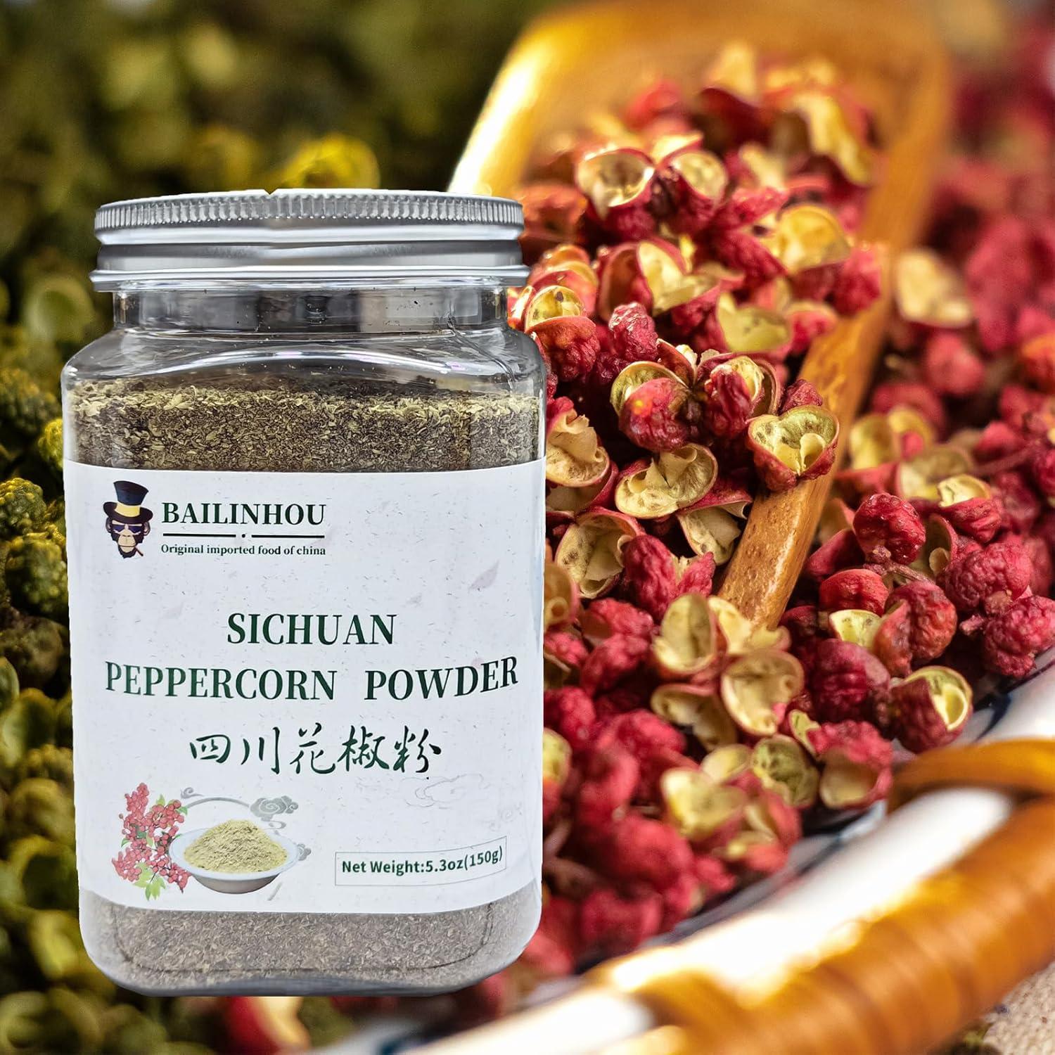Polvo de Pimienta de Sichuan BAILINHOU 150g - Sabor Auténtico