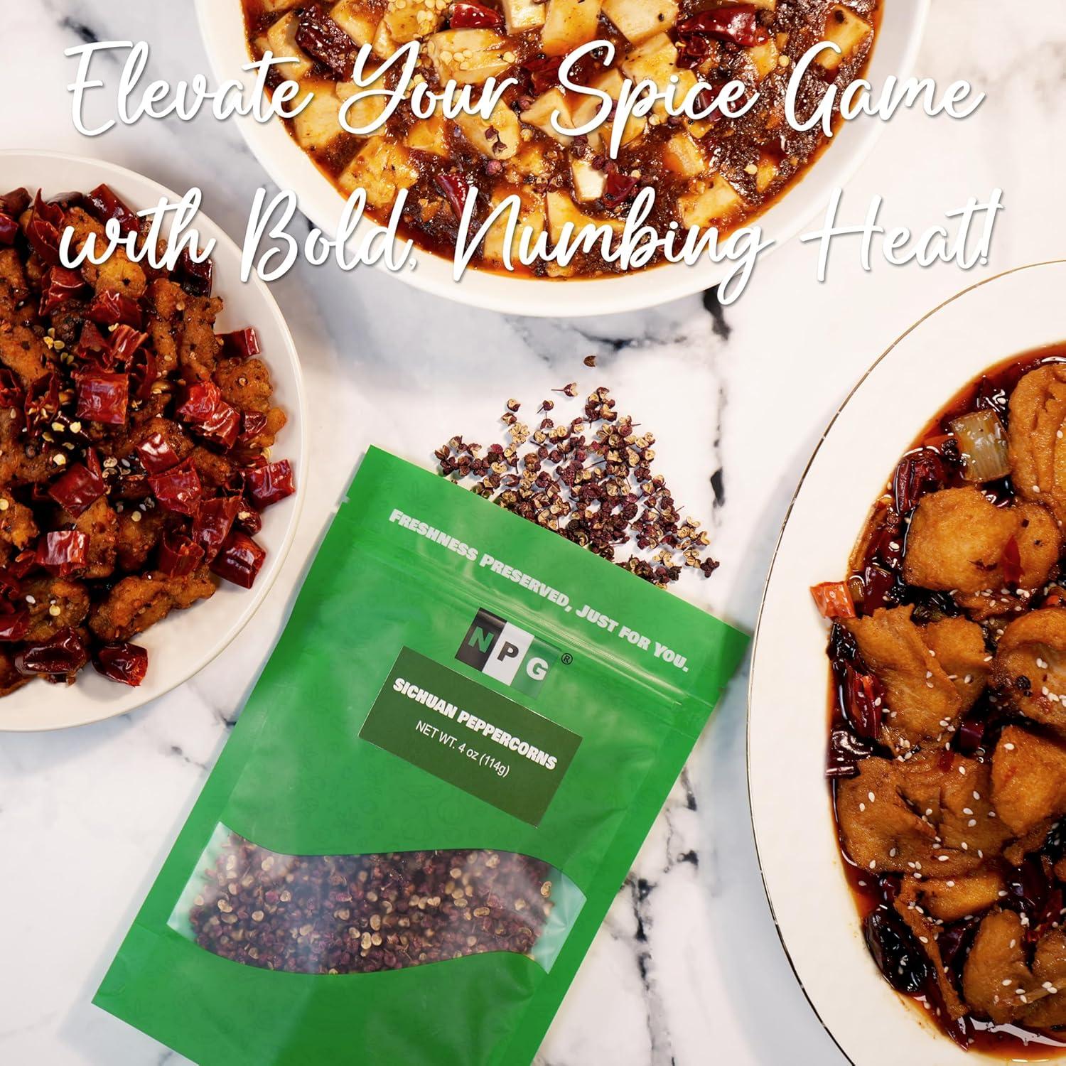 Pimienta Roja Szechuan NPG 113.4g - Especia China Auténtica