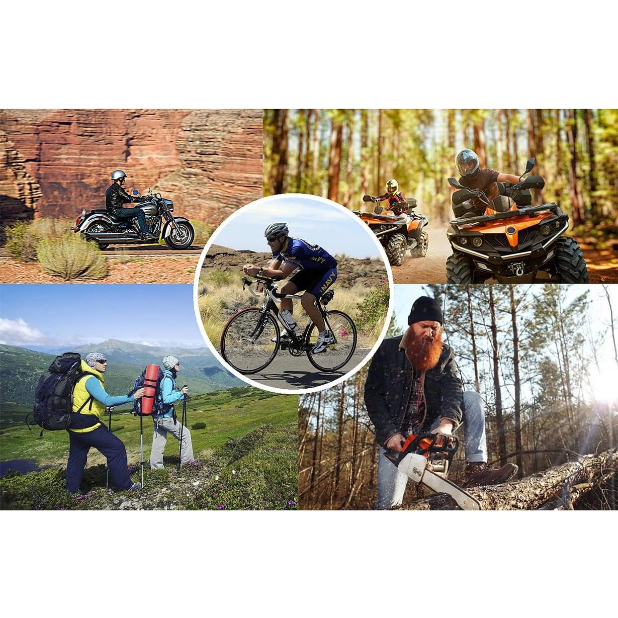 Guantes de Motocicleta QUENLOOP Táctiles Unisex 20x10x5 cm