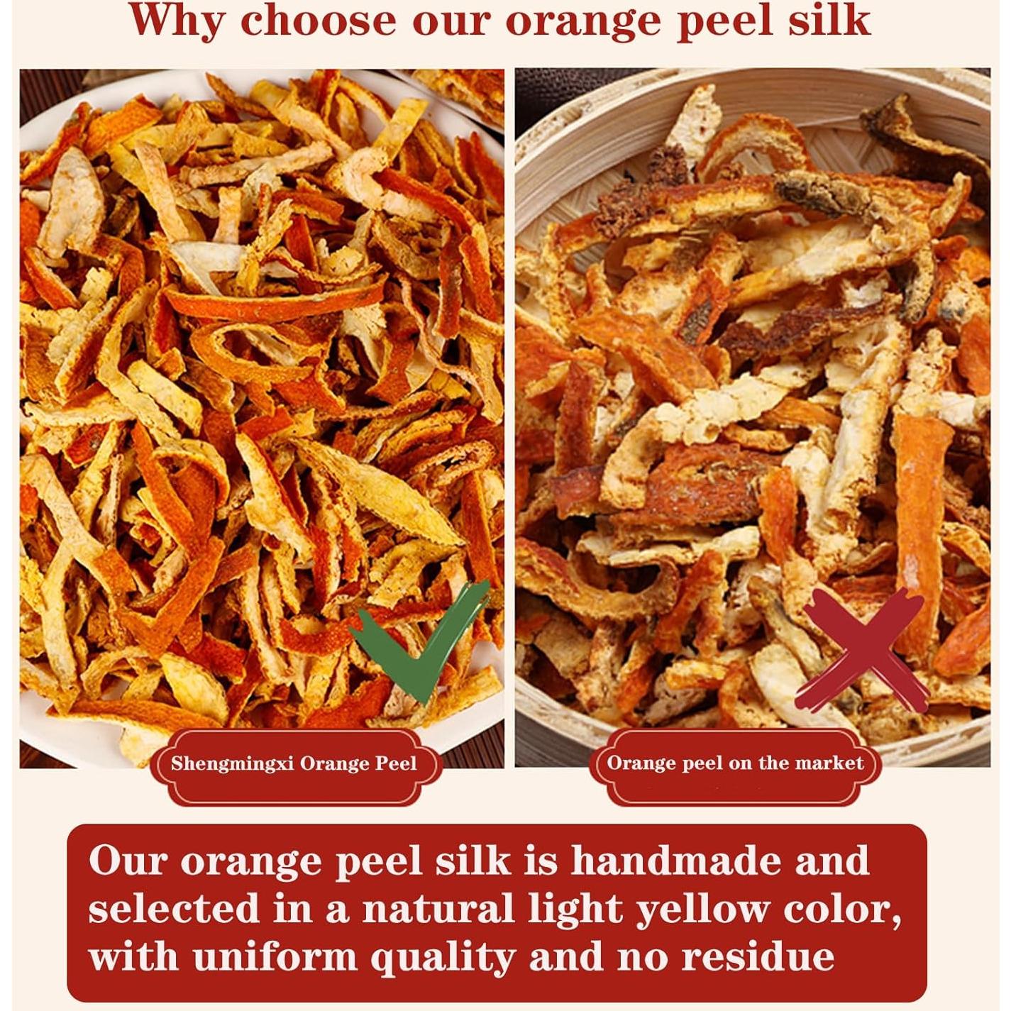 Cáscara de Mandarina Seca Shengmingxi 200g - Té Natural