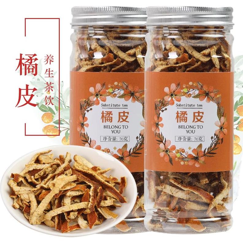 Té Premium de Cáscara de Mandarina y Naranja - 140g