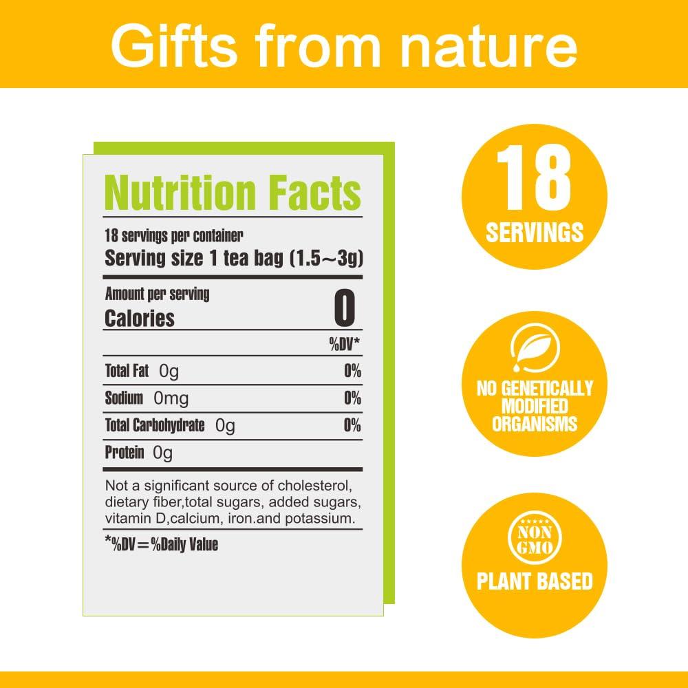 Té de Cáscara de Mandarina Soilmount - 18 Bolsitas 50g