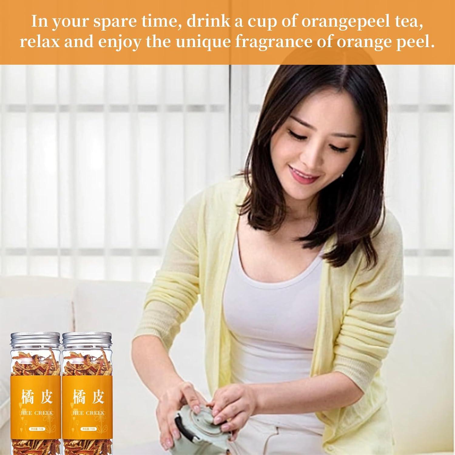 Té Herbal Hee Creek de Cáscara de Mandarina 140g - Chenpi