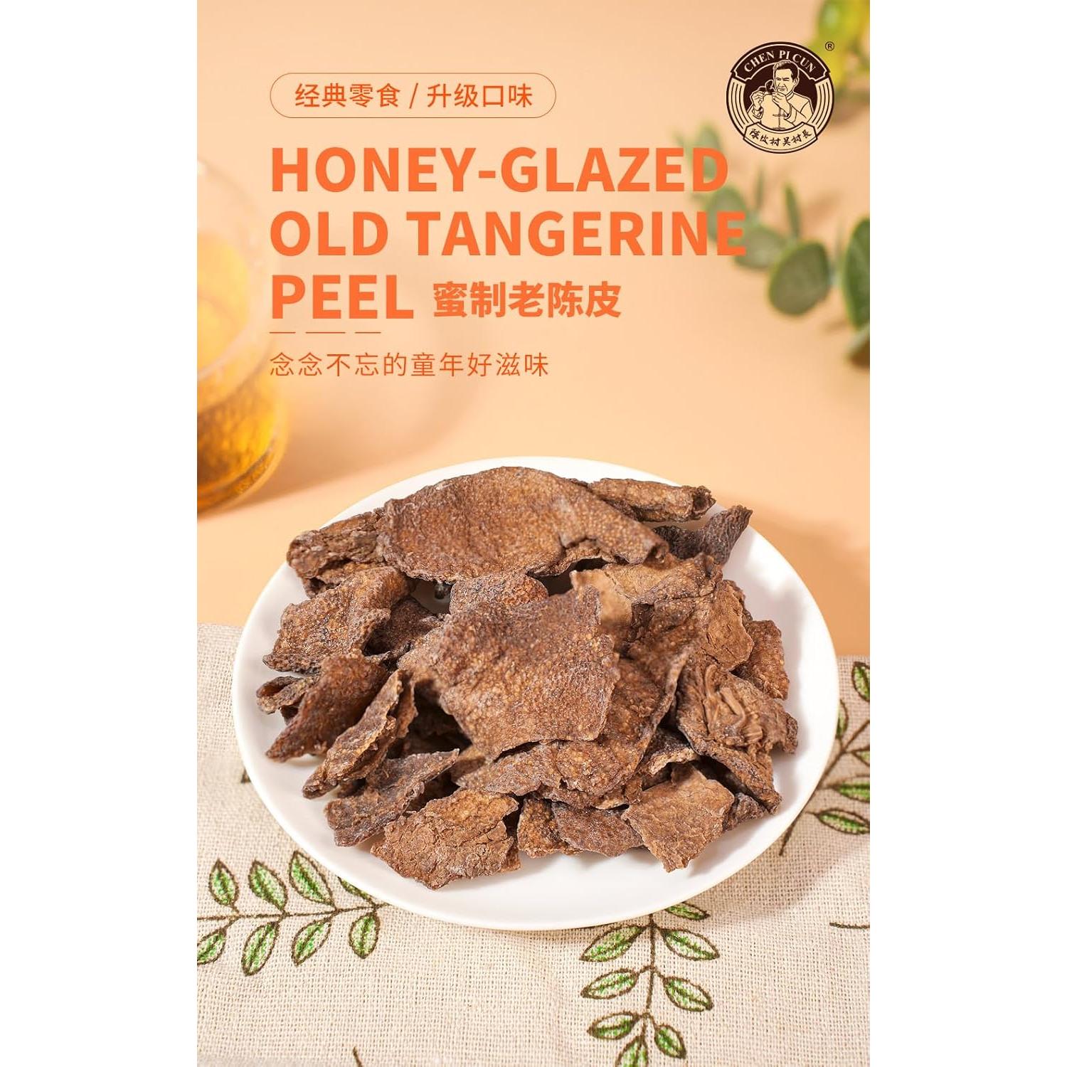 Cáscara de Mandarina en Miel Chenpi - Snack Chino 85 g