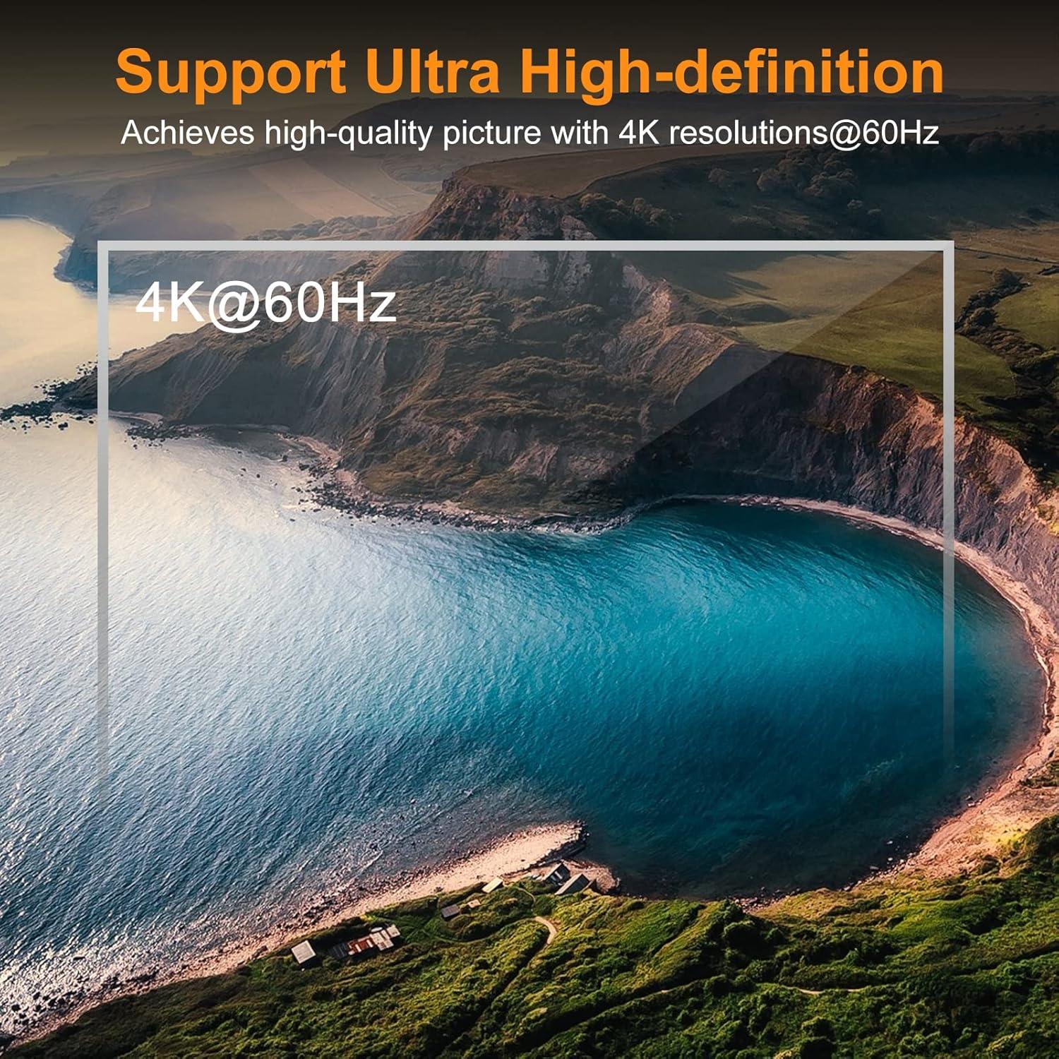 Interruptor HDMI 16x1 TESmart 4K 60Hz Control Remoto