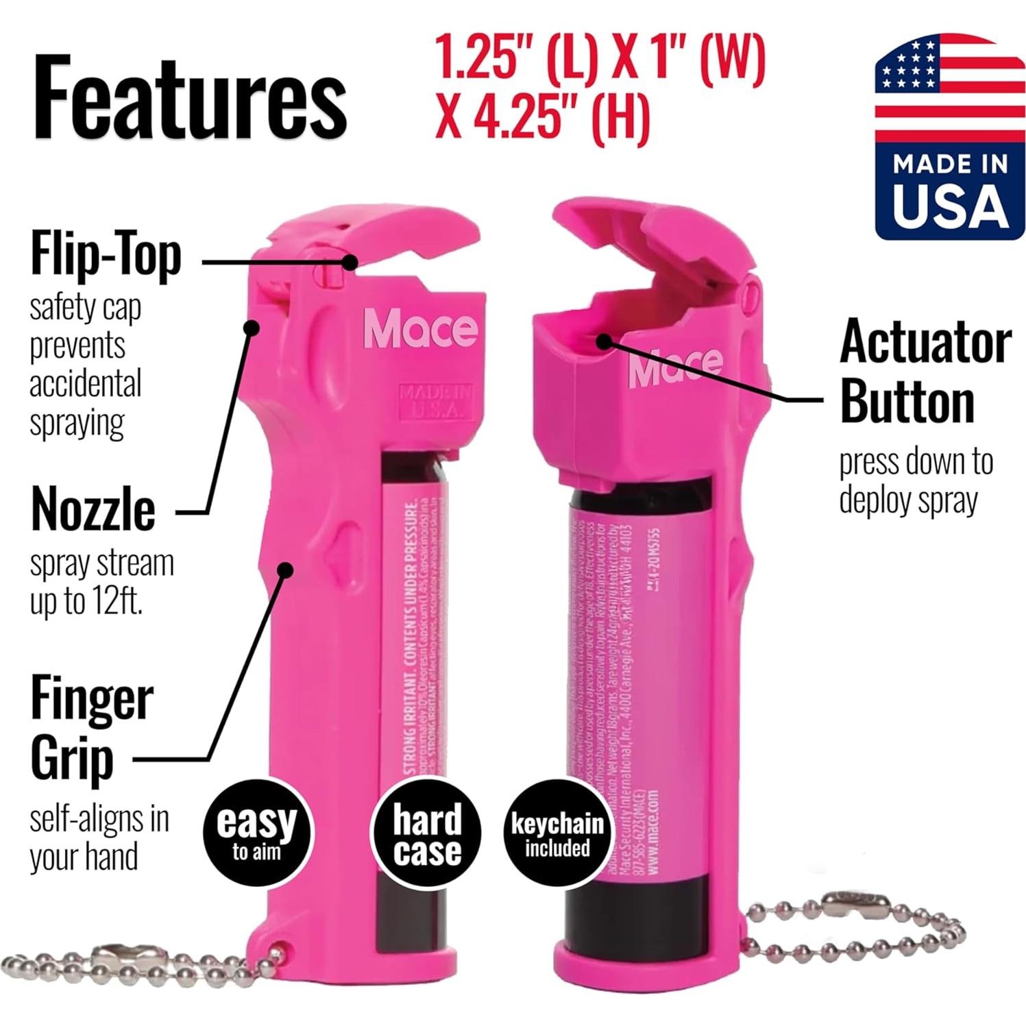 Spray de Pimienta Mace Personal 17.87 g - Alcance 3.66 m