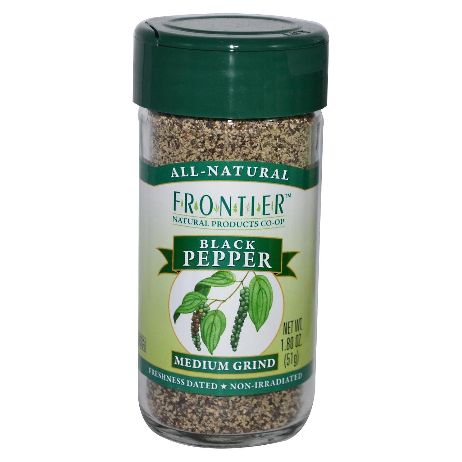 Pimienta Negra Molida Media Frontier Co-op 51g Kosher