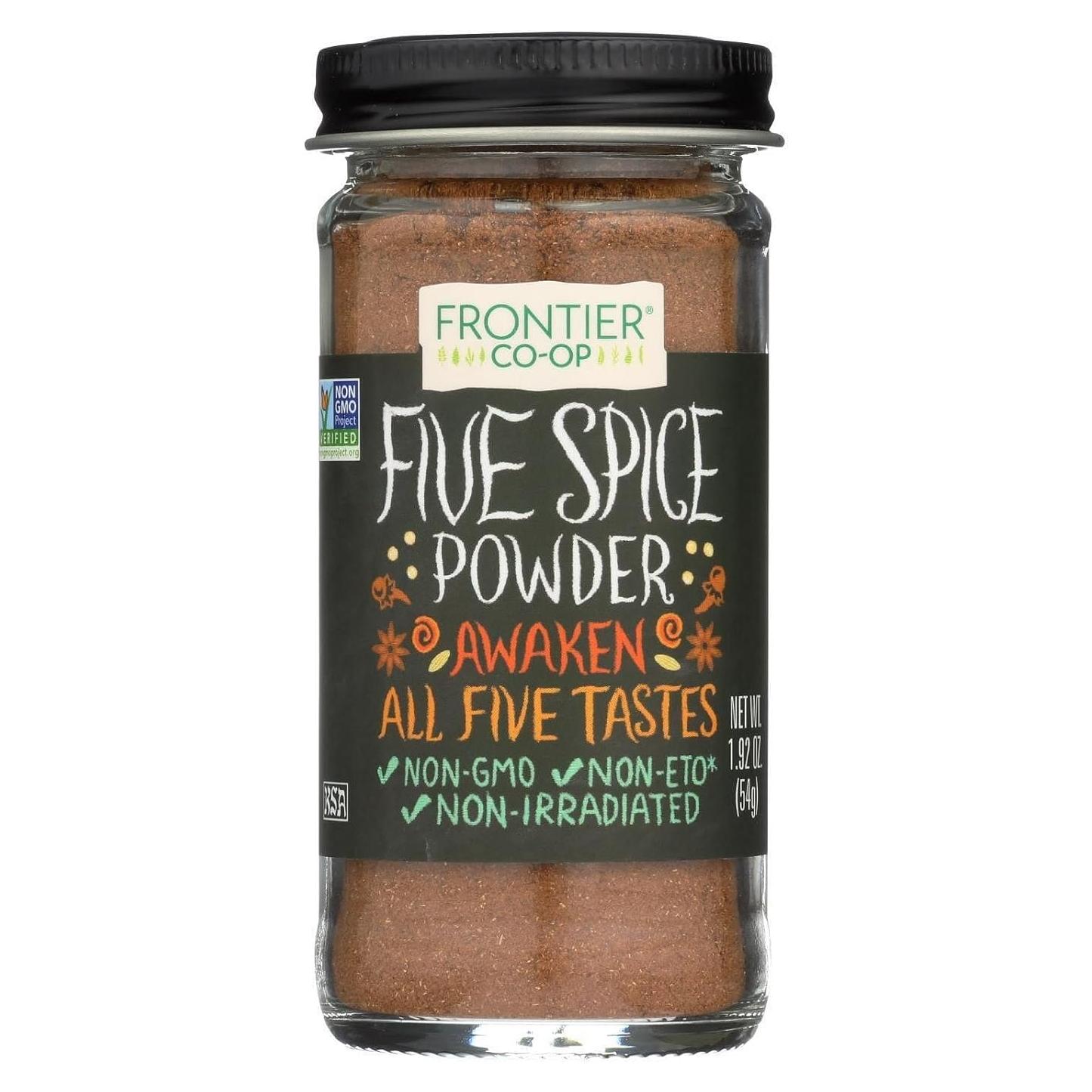 Condimento de Cinco Especias Frontier Co-op 54g - No GMO, Kosher