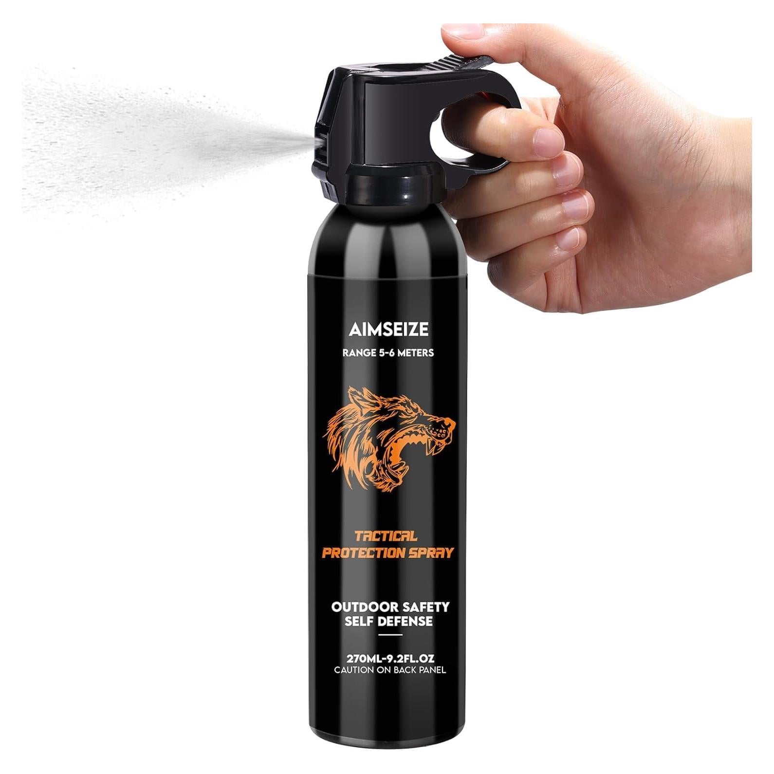 Spray de Pimienta AIMSEIZE 260g Máxima Fuerza para Camping