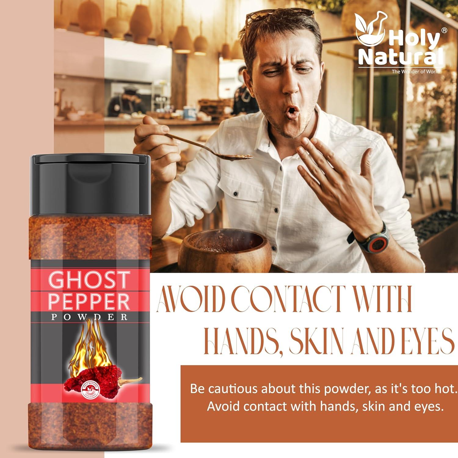 Polvo de Pimiento Fantasma Holy Natural 100 g - 100% Puro Ahumado