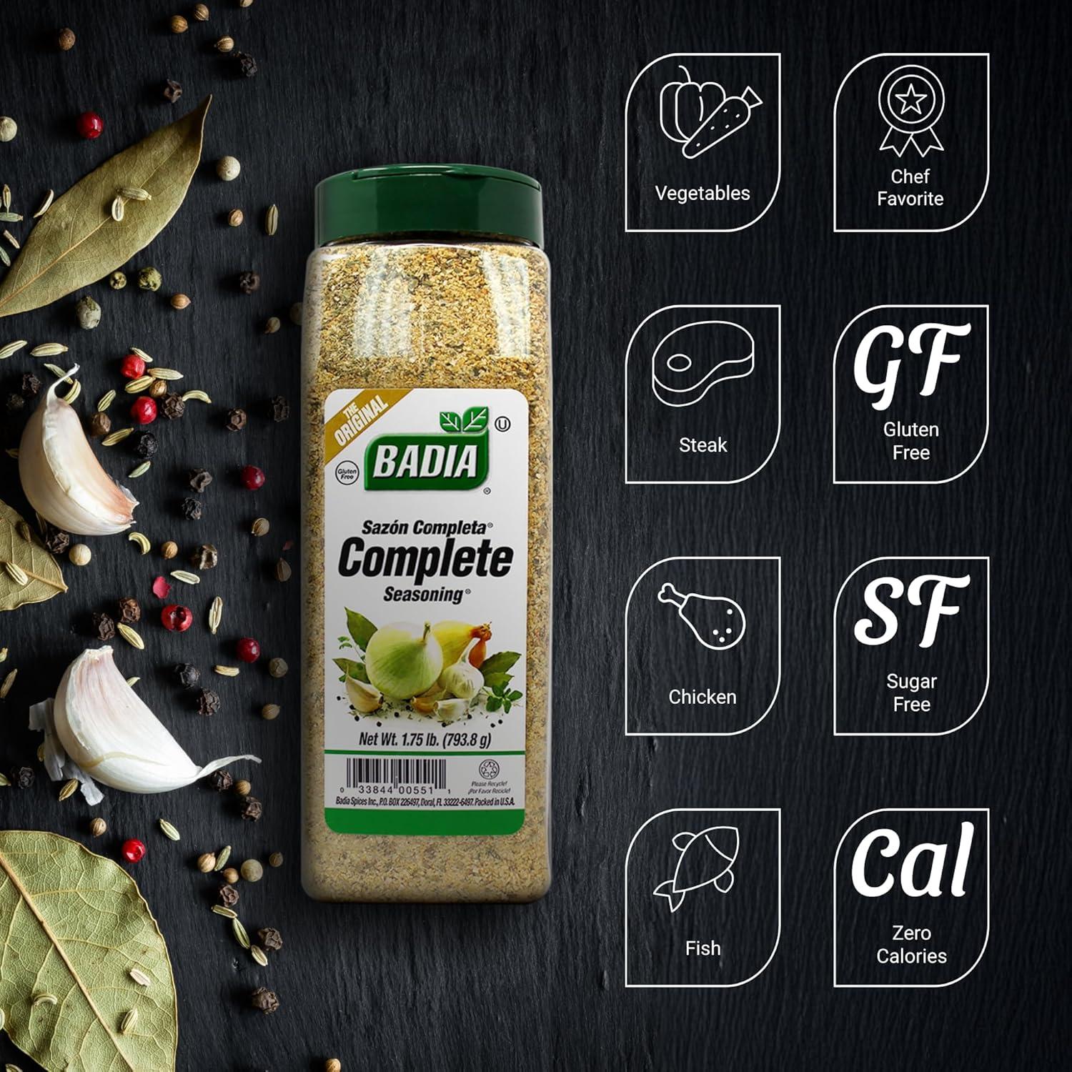 Sazonador Completo Badia 793g - Mezcla de Especias Multiusos