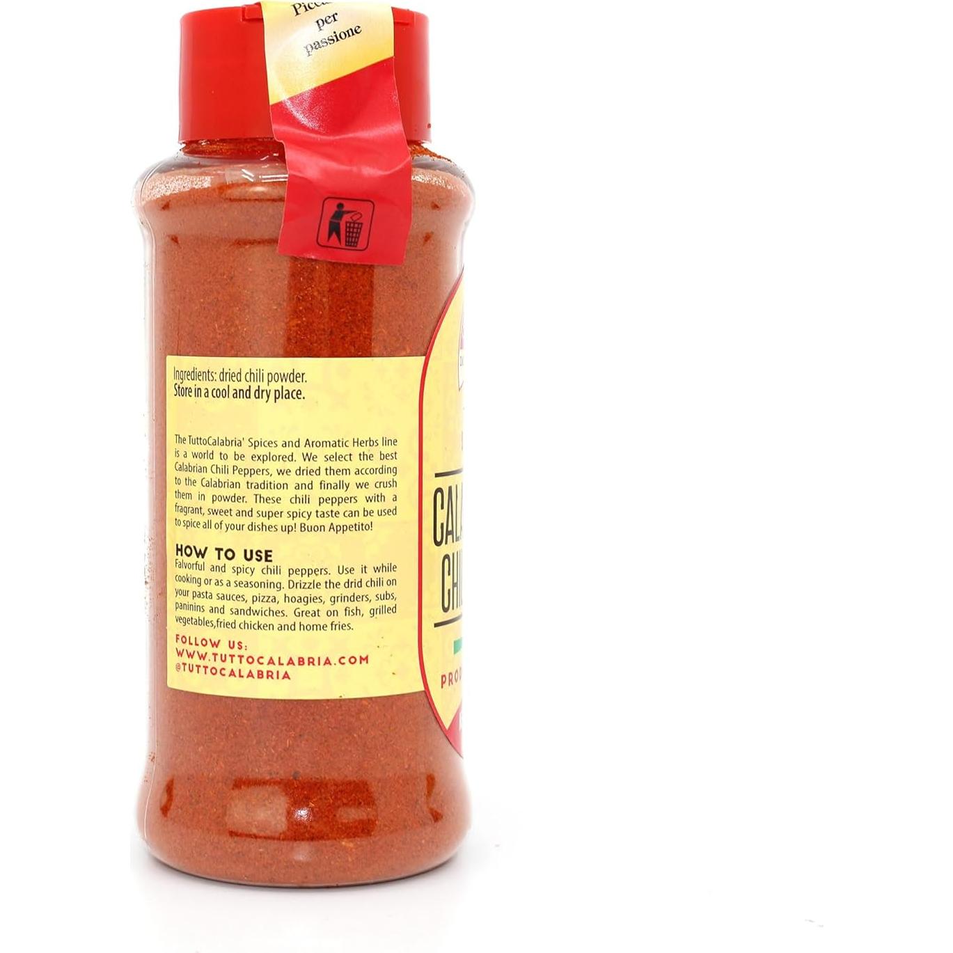 Pimiento Picante Calabrese en Polvo TUTTOCALABRIA 110 g