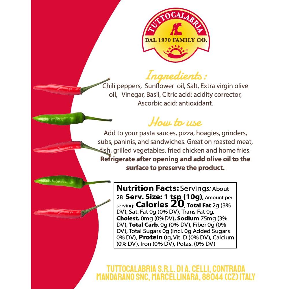 Paté de Chile TuttoCalabria 190 g - Cremoso y Picante