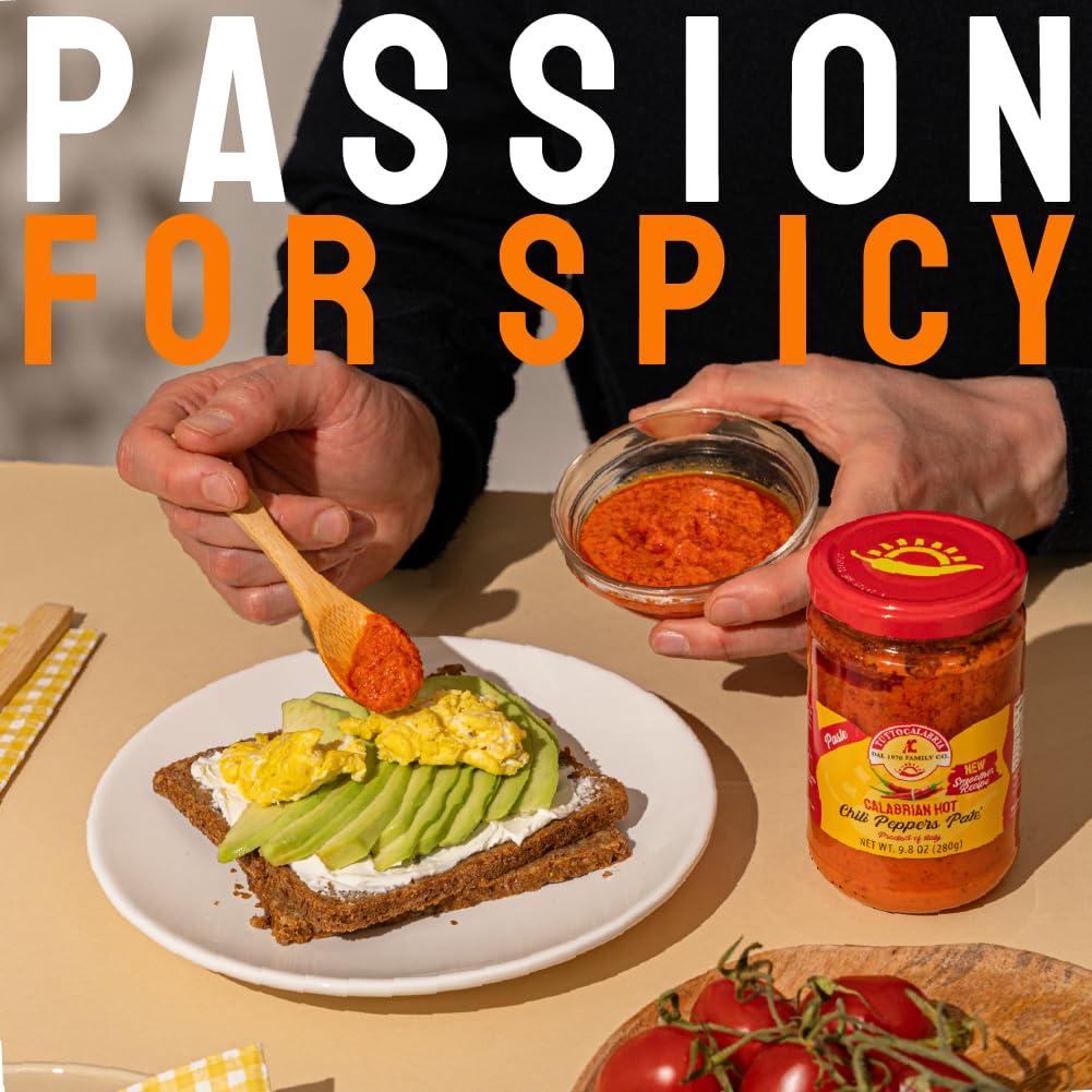 Paté de Chile TuttoCalabria 190 g - Cremoso y Picante