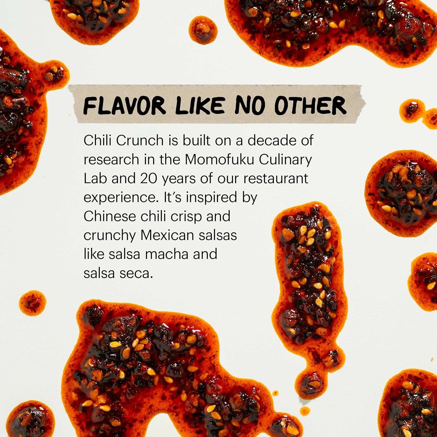 Momofuku Chili Crunch 155.9g - Aceite Picante con Ajo y Chalotes