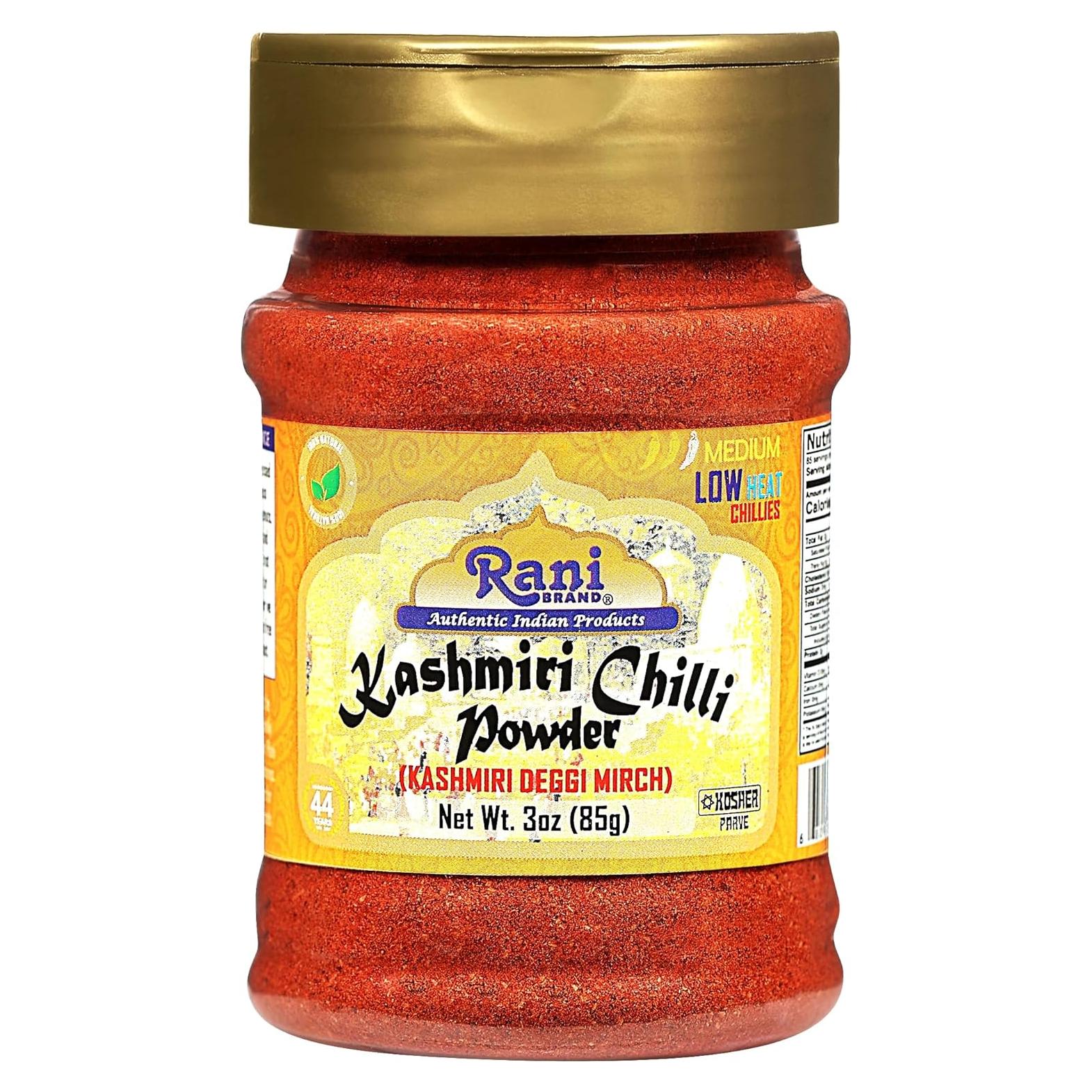 Pimienta de Chile Kashmiri Rani 85g - Especia India Molida