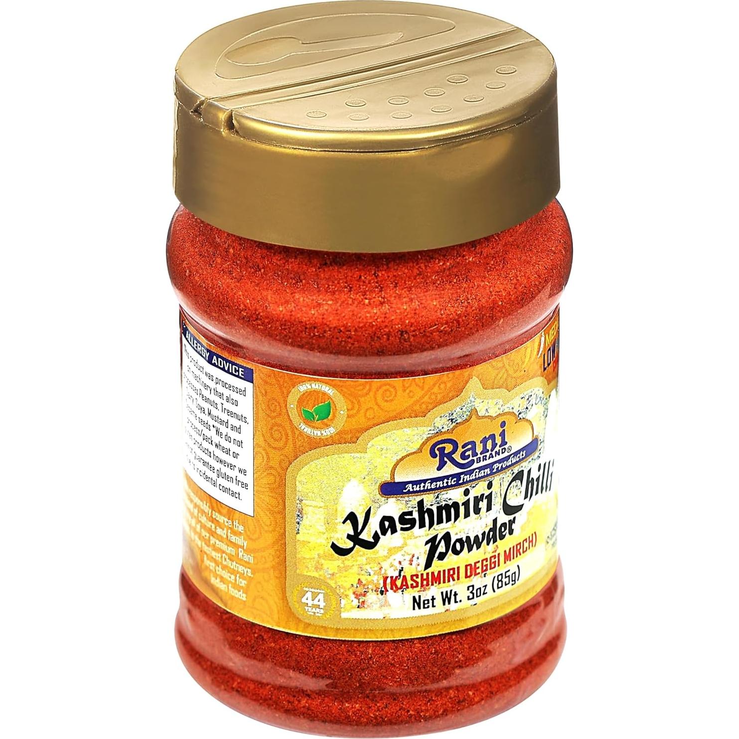 Pimienta de Chile Kashmiri Rani 85g - Especia India Molida