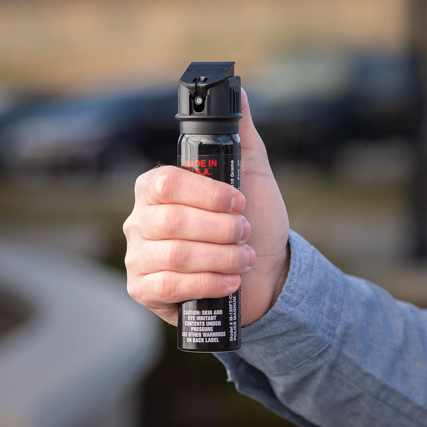 Spray de Pimienta SABRE Magnum 120 - 130 ml, Alcance 4 m