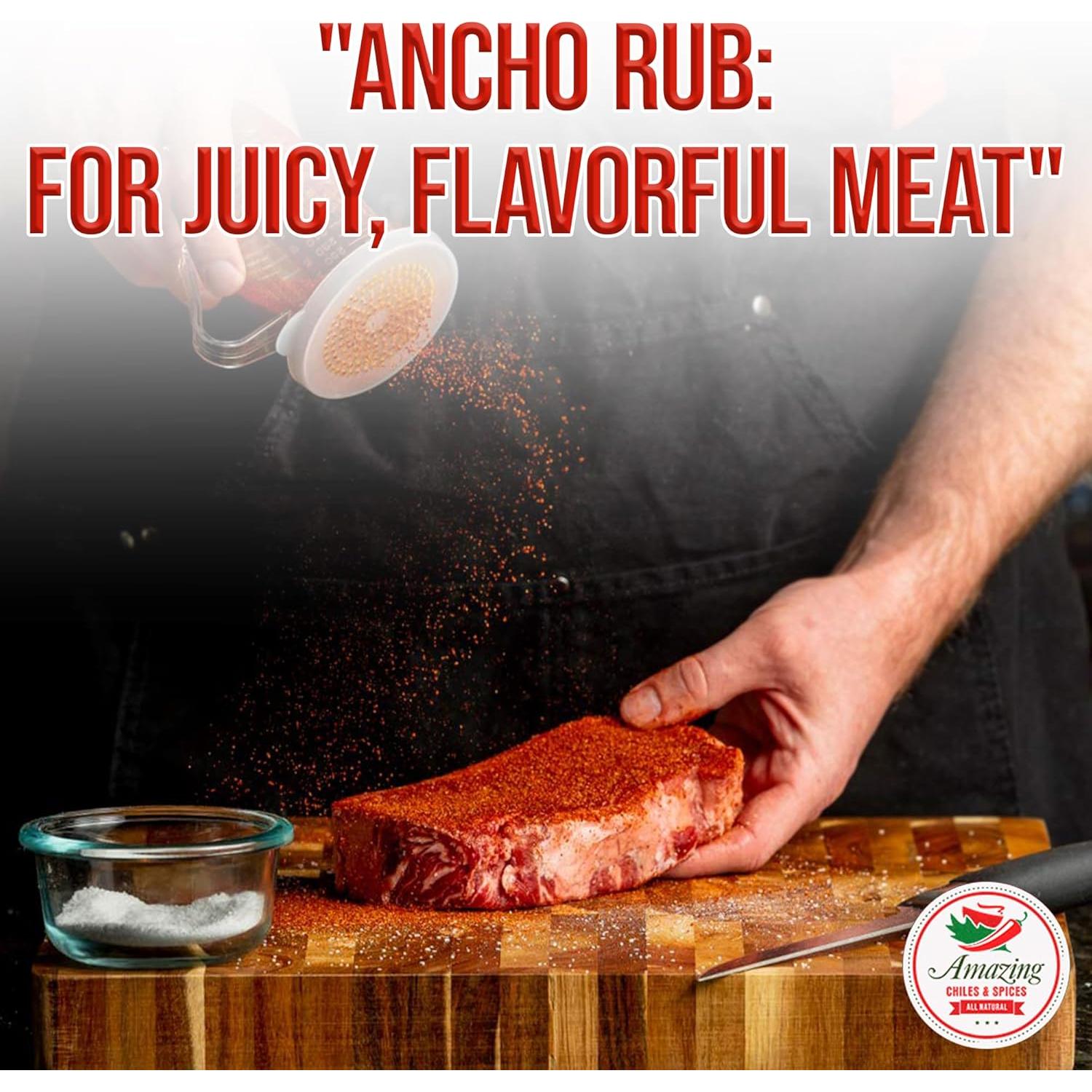 Pólvora de Chile Ancho Molido 453g - Amazing Chiles & Spices