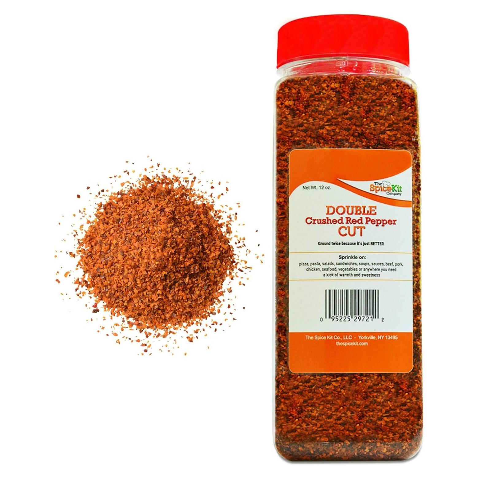 Pimiento Rojo Triturado Doble Corte 340 g - Especia Picante