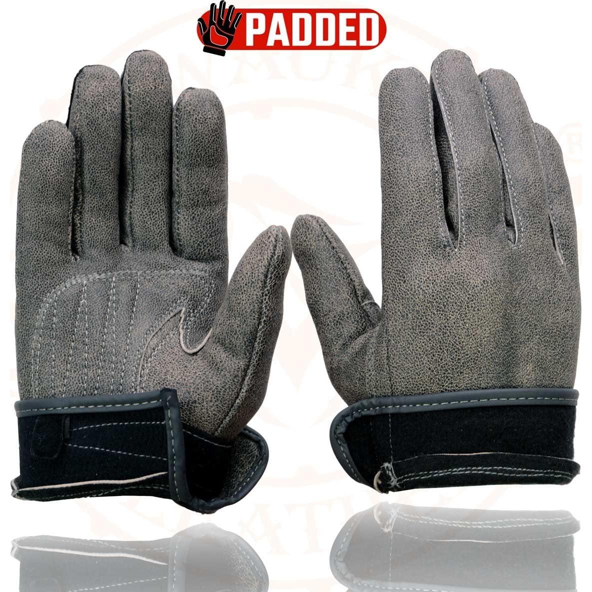 Guantes de moto Milwaukee Leather MG7760 para mujer con gel