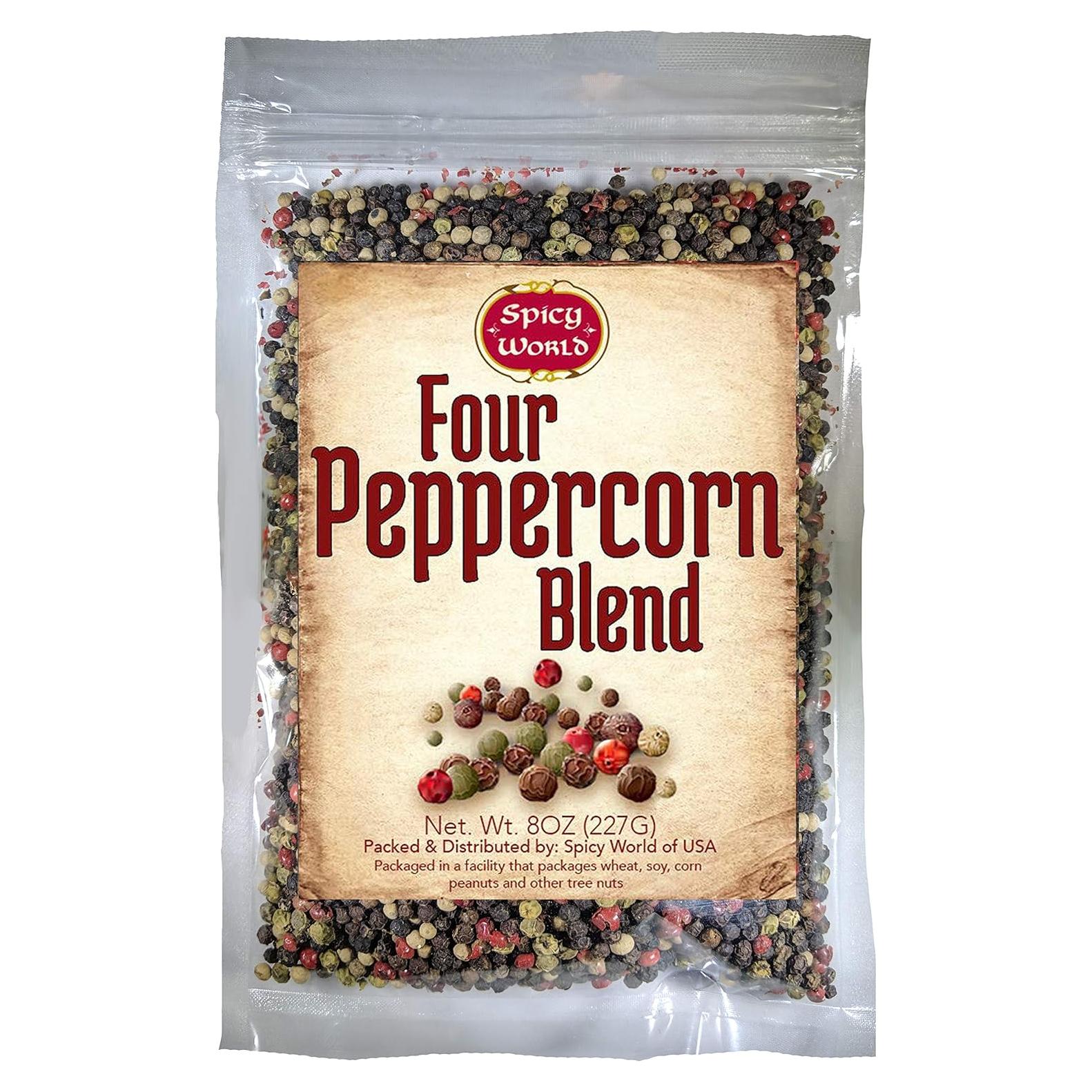 Mezcla de Cuatro Pimientas Spicy World 226.8g - Sin OGM