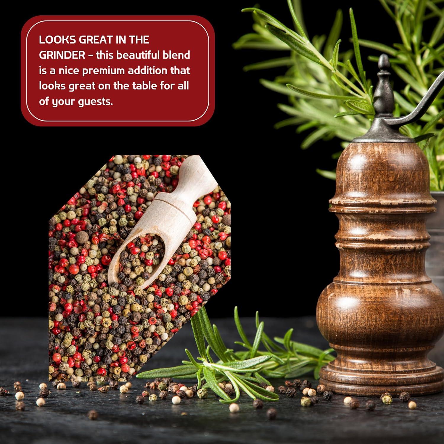 Mezcla de Cuatro Pimientas Spicy World 226.8g - Sin OGM