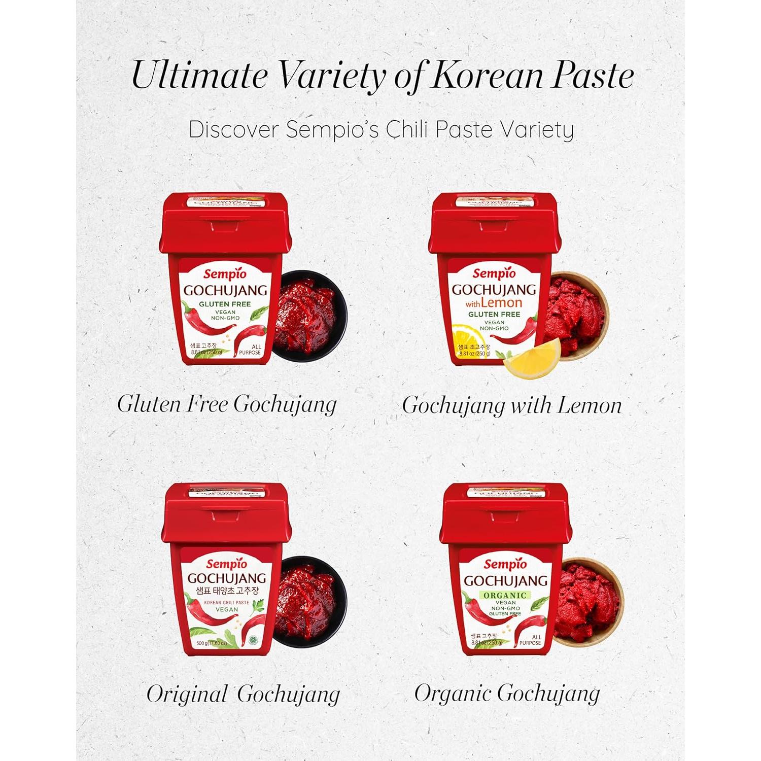 Sempio Gochujang Vegano 500g - Pasta de Pimiento Rojo Coreano