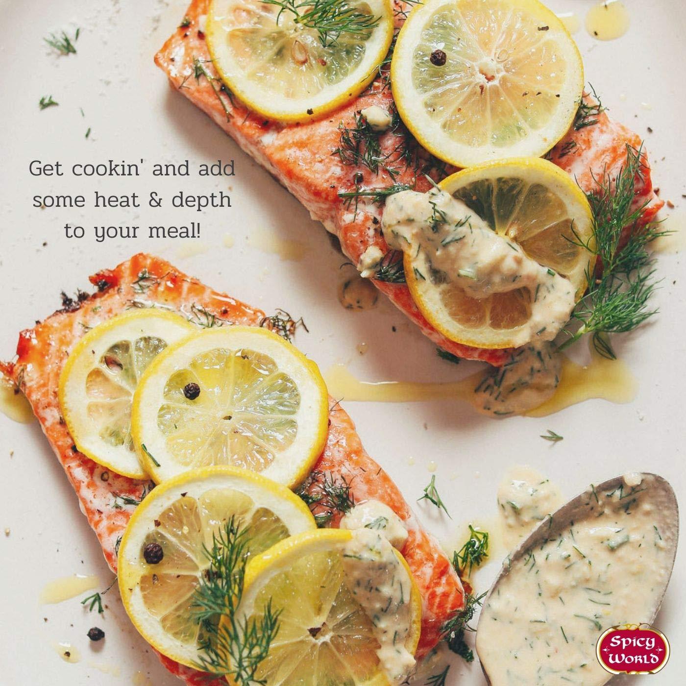 Pimienta Negra Entera Spicy World 198g - Ideal para Molinillo