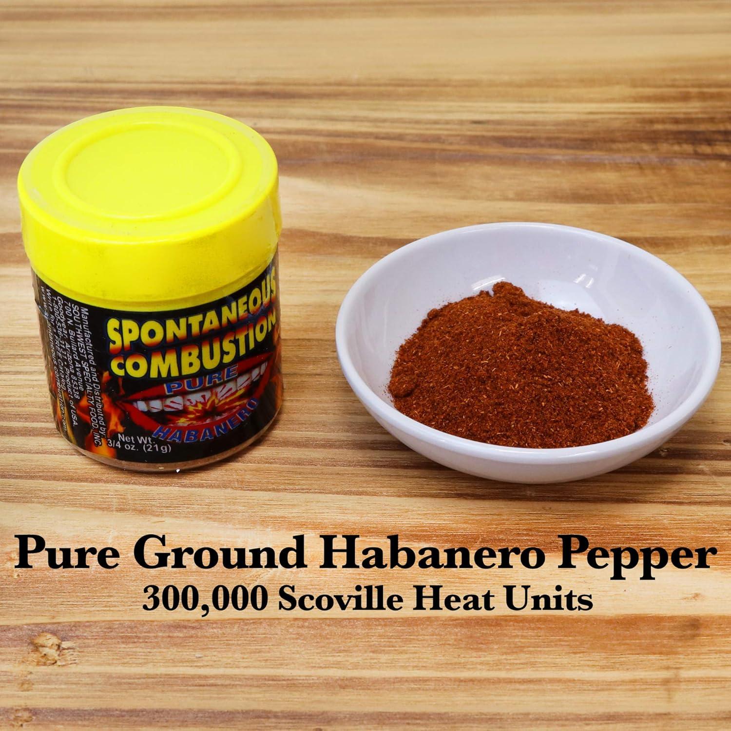 Polvo de Habanero Combustión Espontánea 40g - Sabor Gourmet