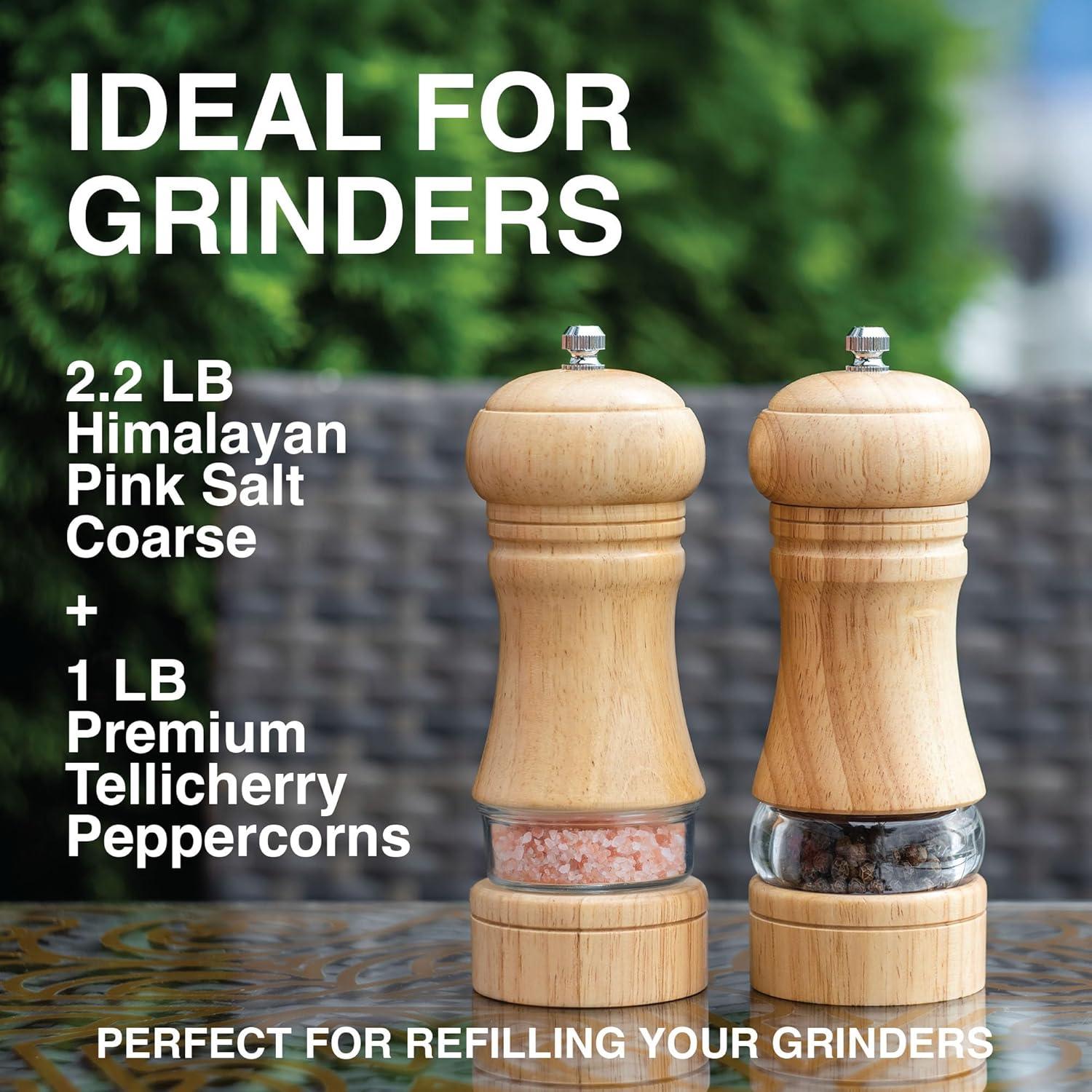 Combo Sal Rosa del Himalaya 0.99 kg + Pimienta 0.45 kg The Spice Lab