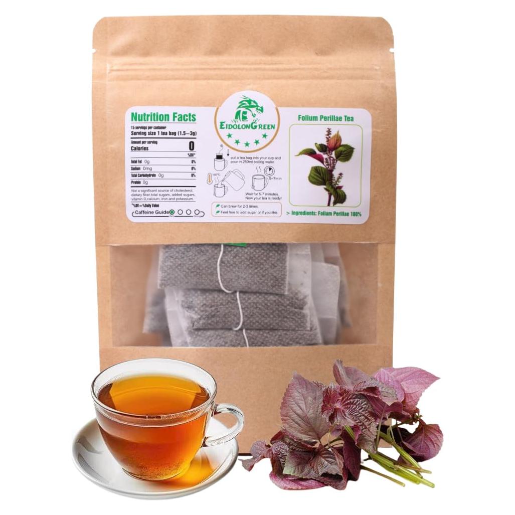Té de Perilla Frutescens Orgánico EidolonGreen 15 Bolsitas