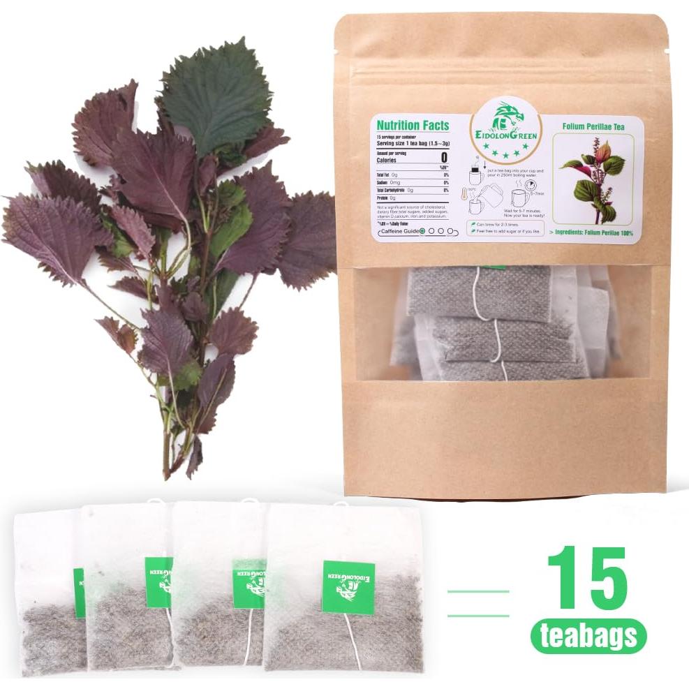 Té de Perilla Frutescens Orgánico EidolonGreen 15 Bolsitas