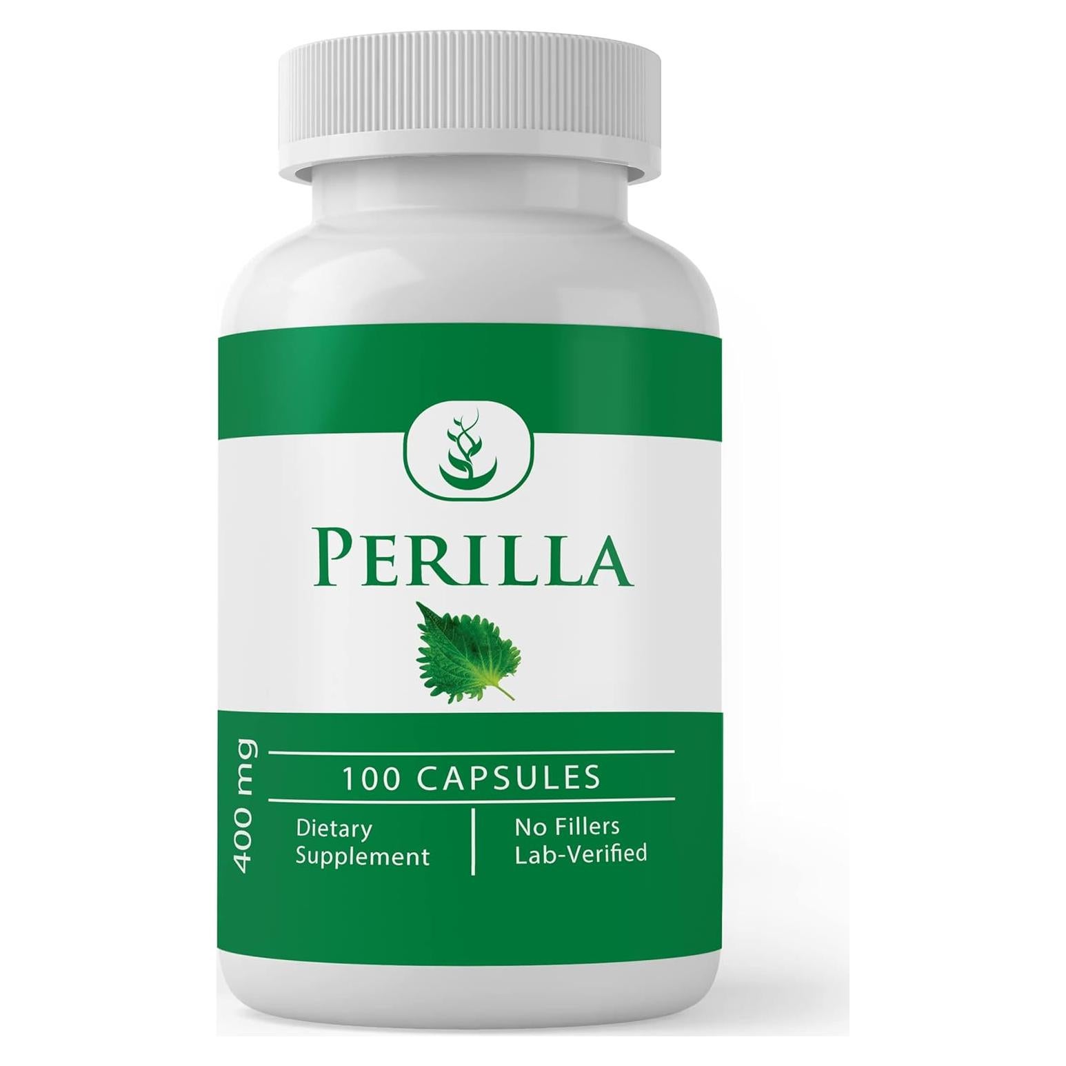 Cápsulas de Perilla Siempre Puro 100 Unidades Sin Aditivos