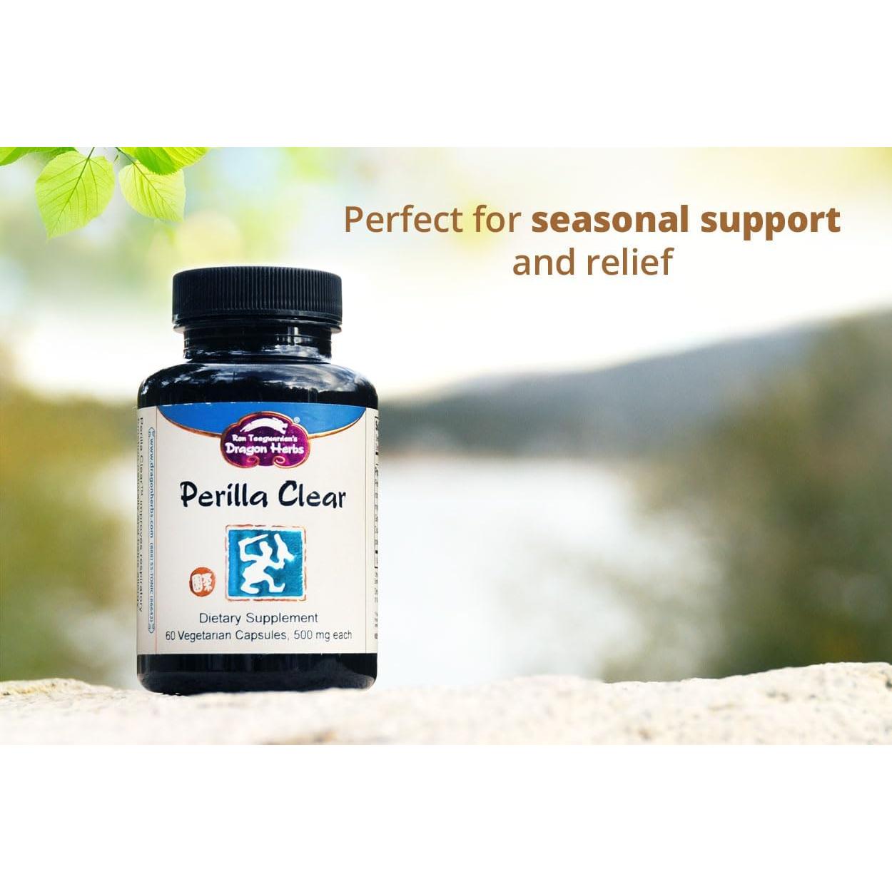 Cápsulas Perilla Clear Dragon Herbs - 60 Cápsulas 500 mg