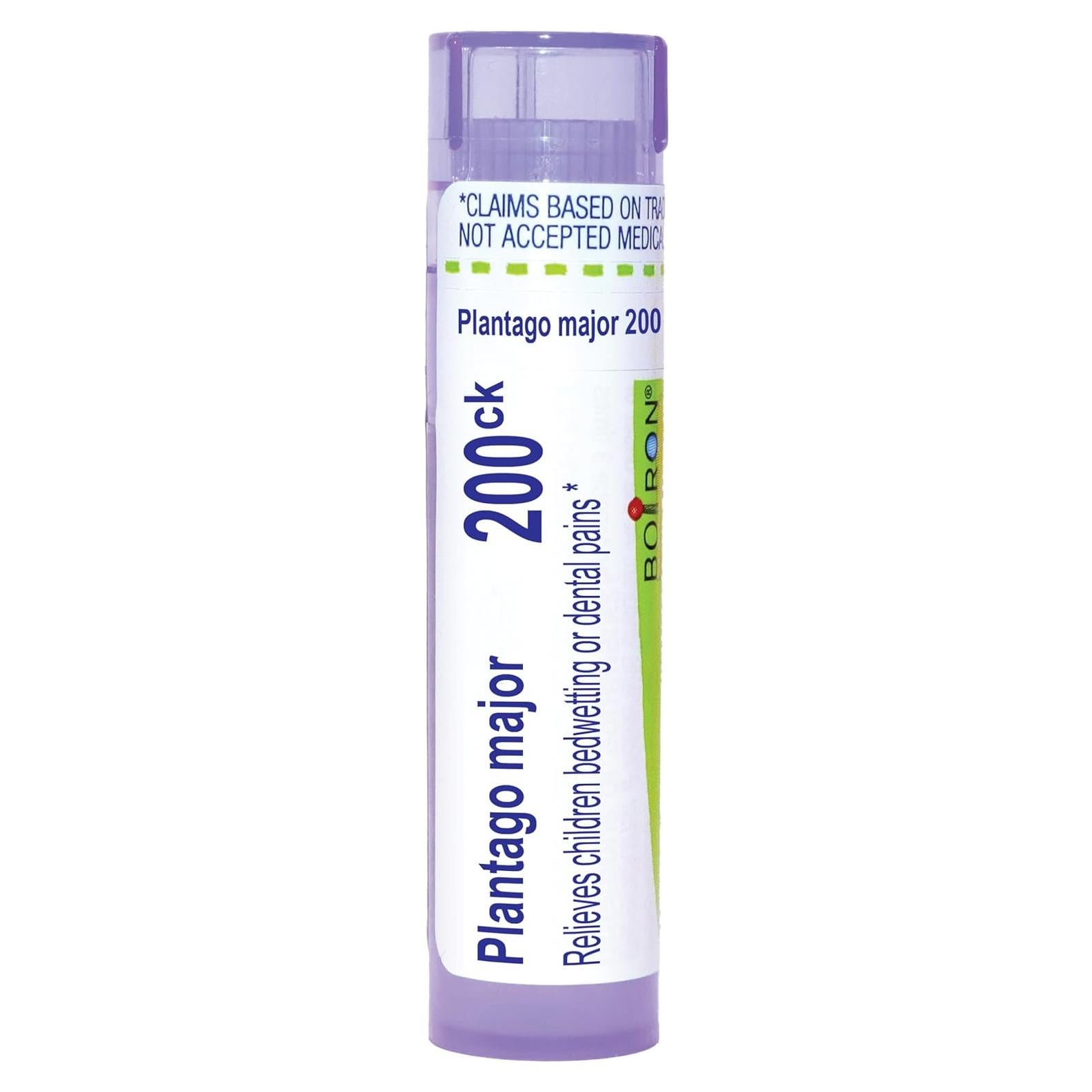 Boiron Plantago Mayor 200Ck Gránulos 80g - Alivio Enuresis Niños