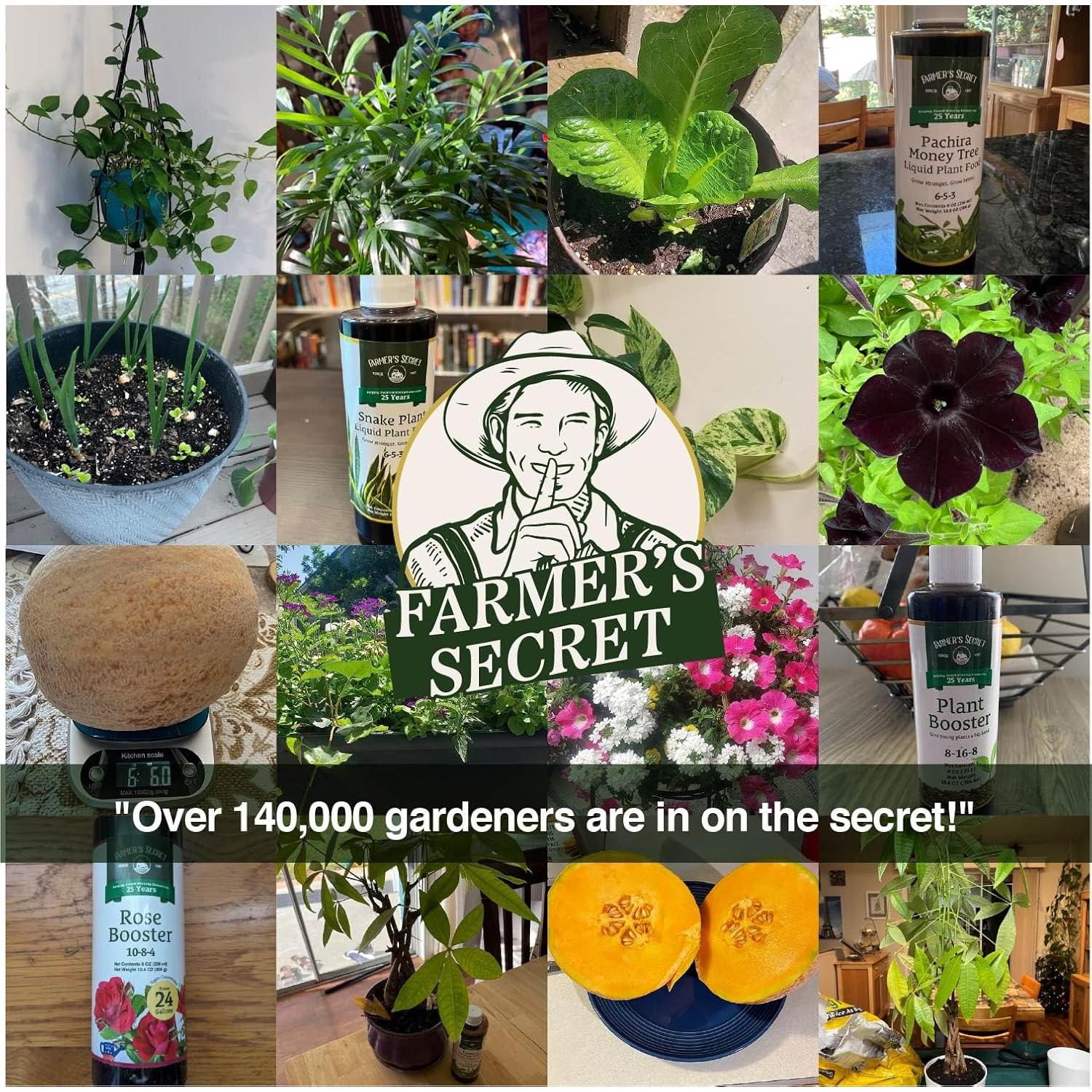 Fertilizante Líquido Secreto del Agricultor 1.36kg - Aumenta Frutas y Flores