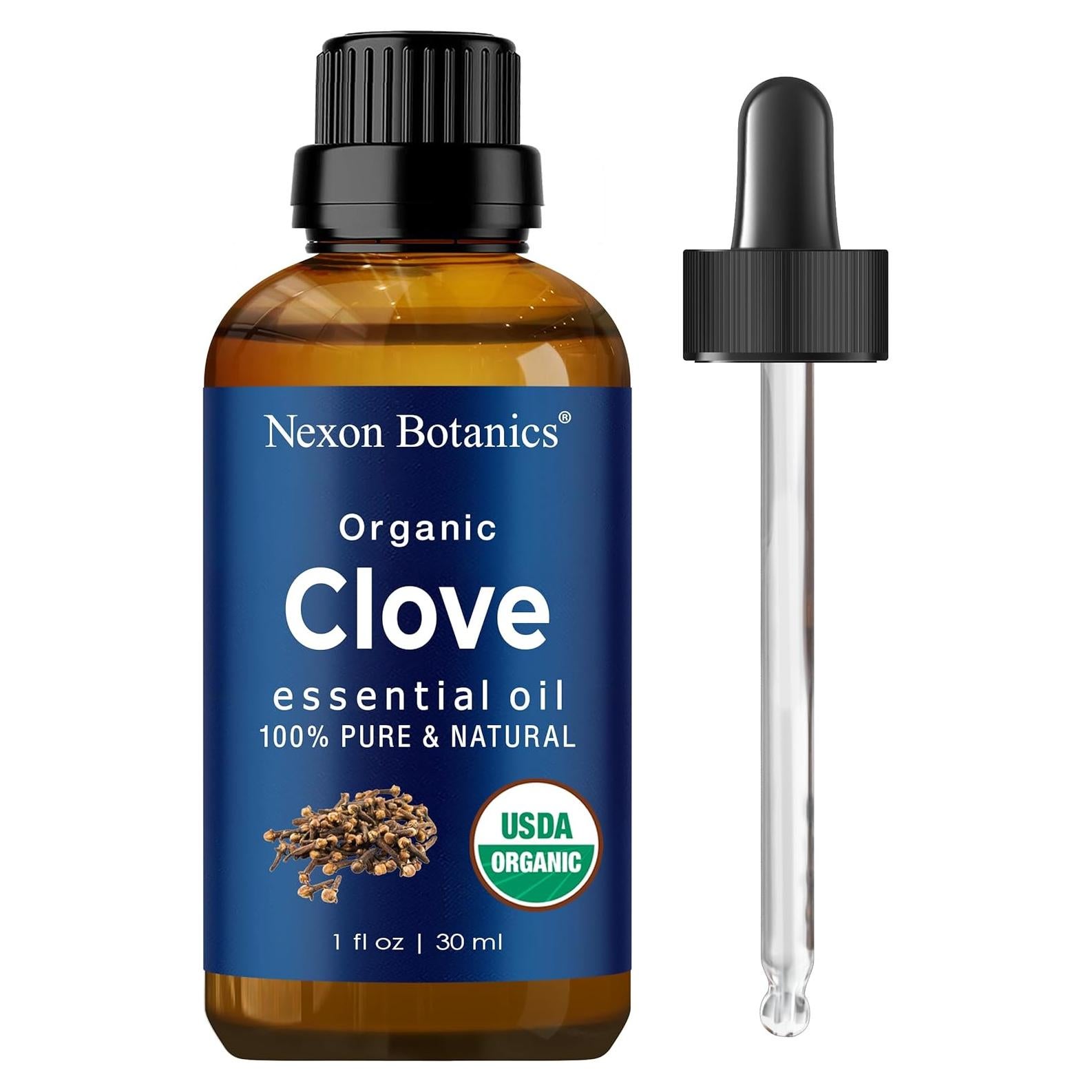 Aceite Esencial de Clavo Orgánico 30 ml - Nexon Botanics - Puro y Natural