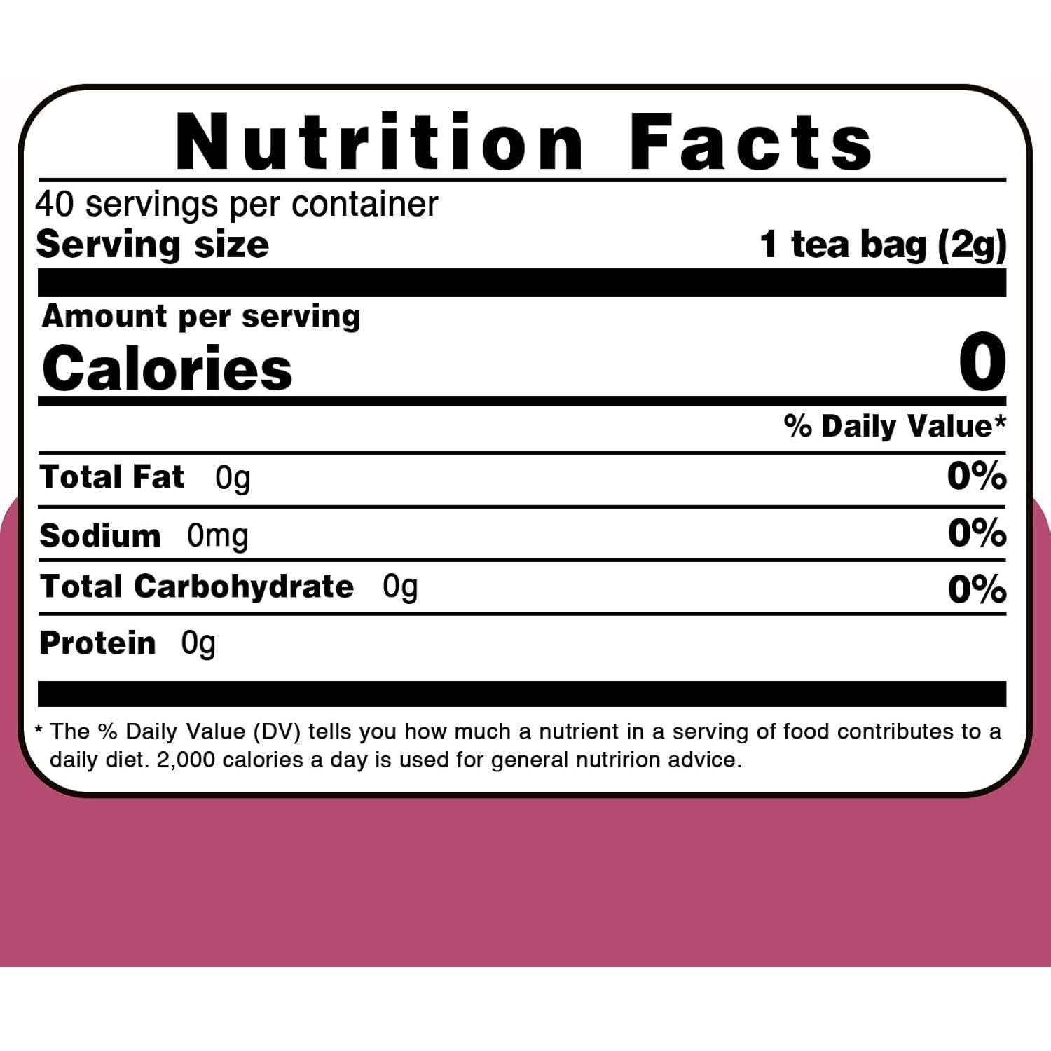 Té Herbal Sin Cafeína TEARELAE Trébol Rojo 40 Bolsitas