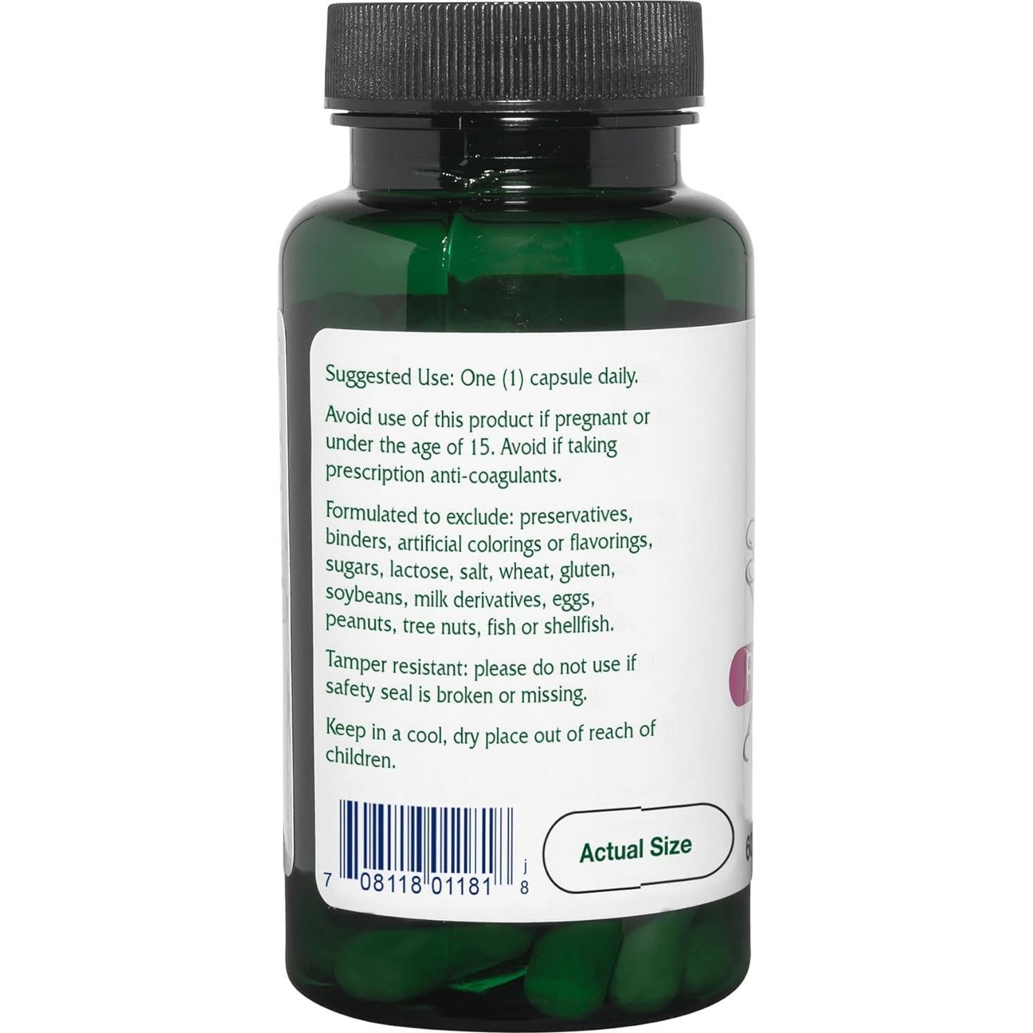 Extracto de Trébol Rojo Vitanica 500mg - 60 Cápsulas Veganas