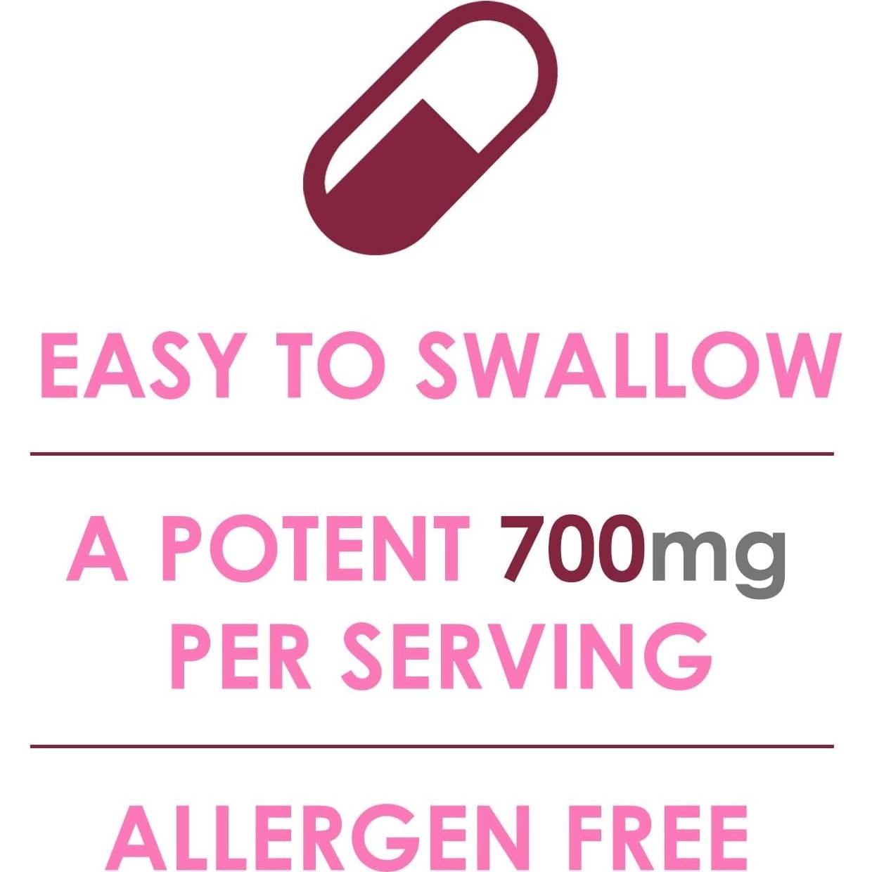 VH Nutrition Trébol Rojo 700mg | 60 Cápsulas para Menopausia