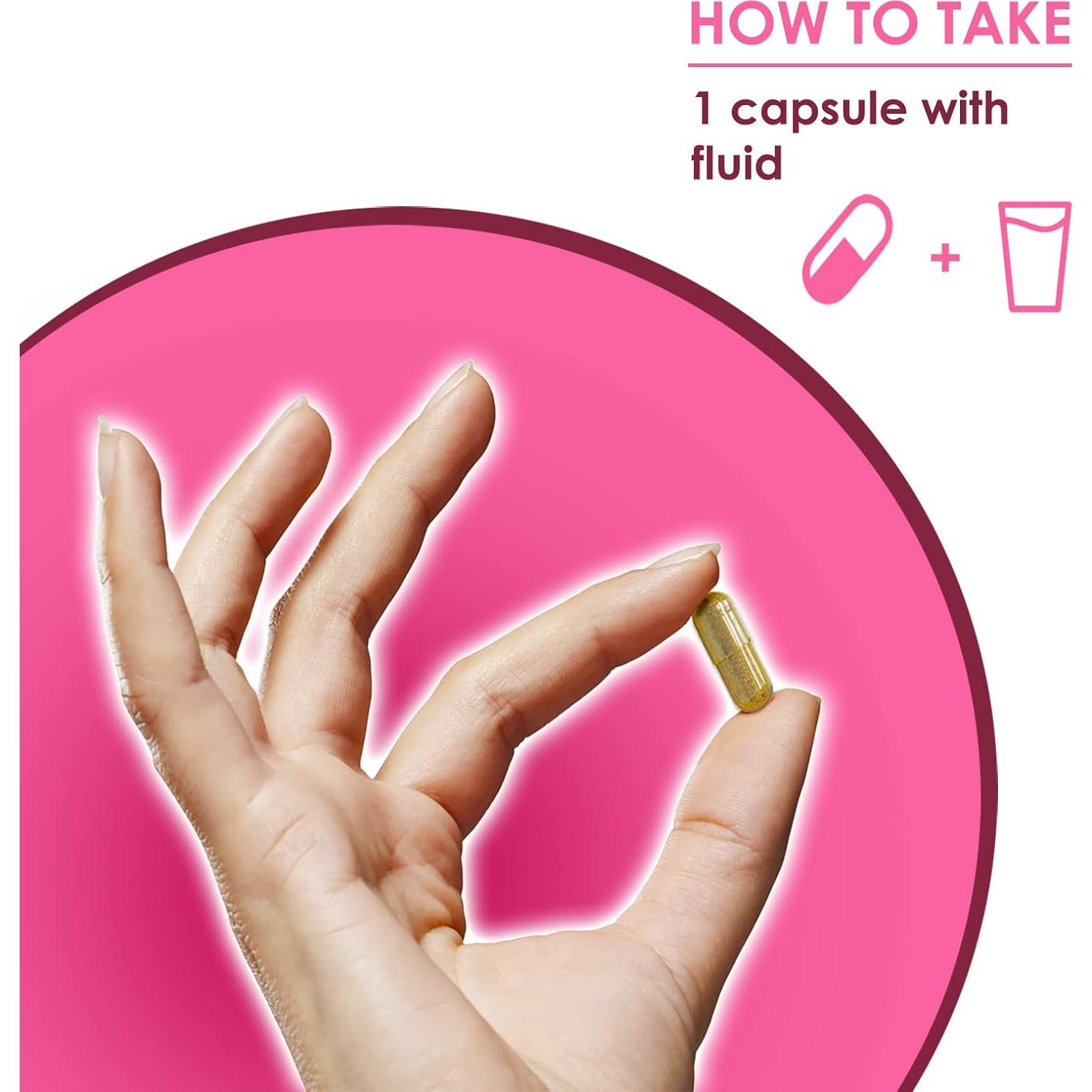 VH Nutrition Trébol Rojo 700mg | 60 Cápsulas para Menopausia