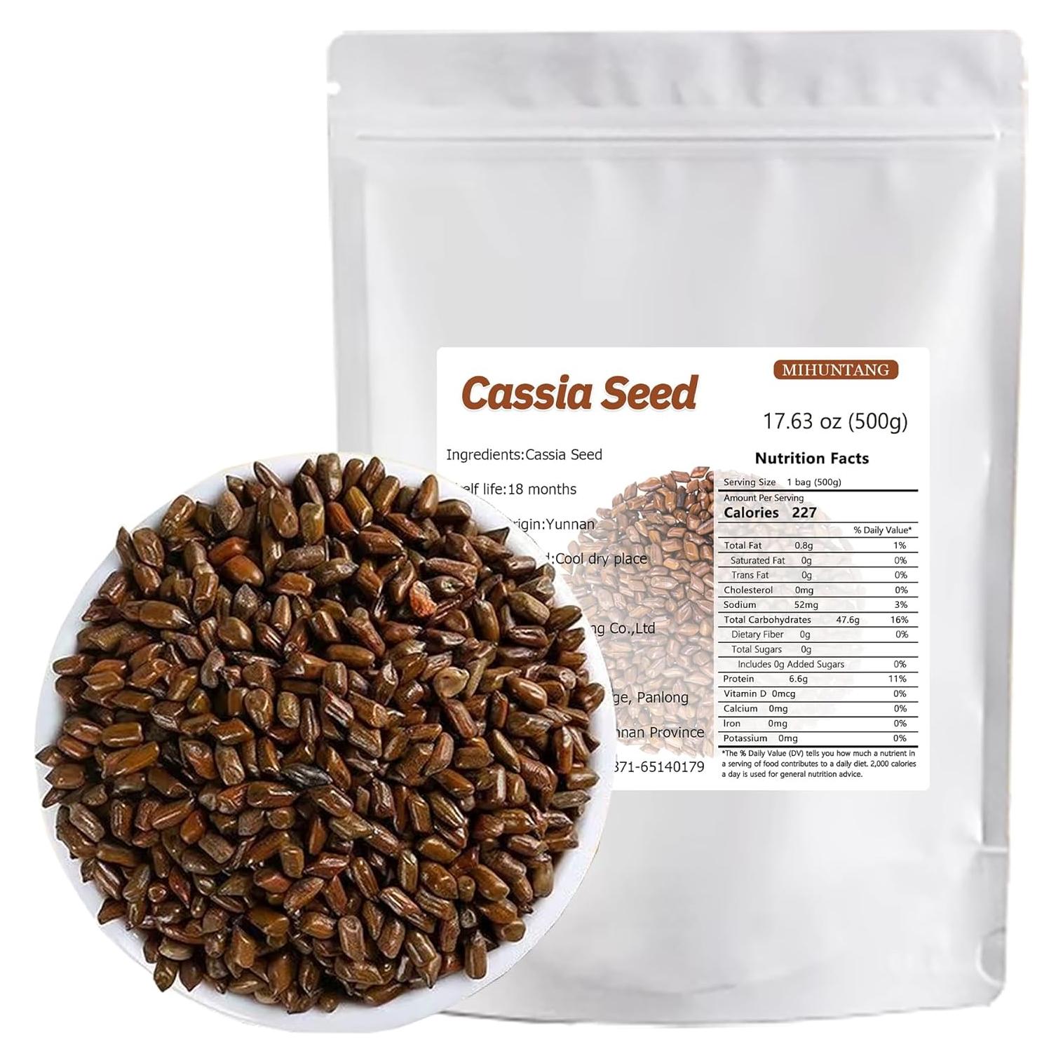 Té de Semillas de Cassia 500 g Jue Ming Zi - Sabor a Café