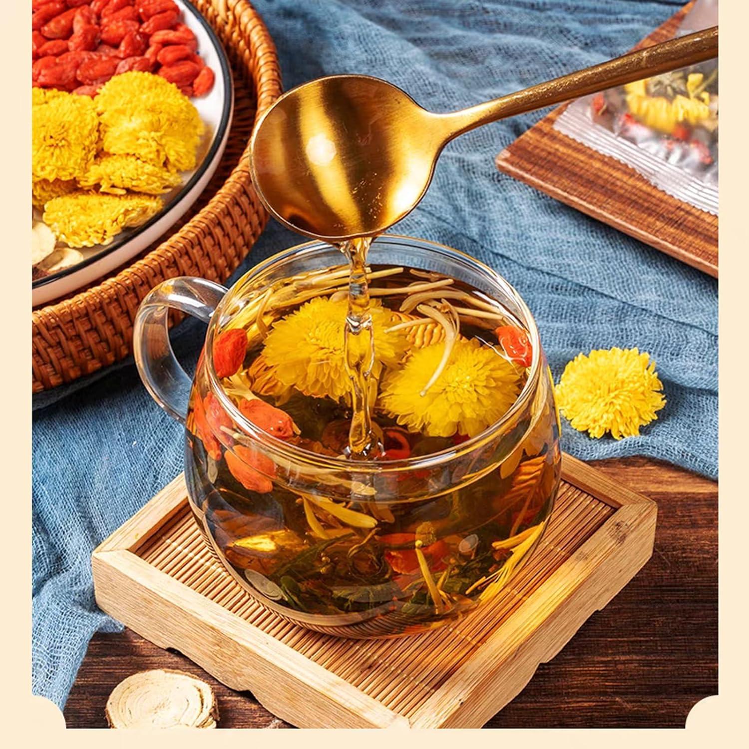 Té Orgánico de Diente de León y Goji Meideal 288g 24 Pcs