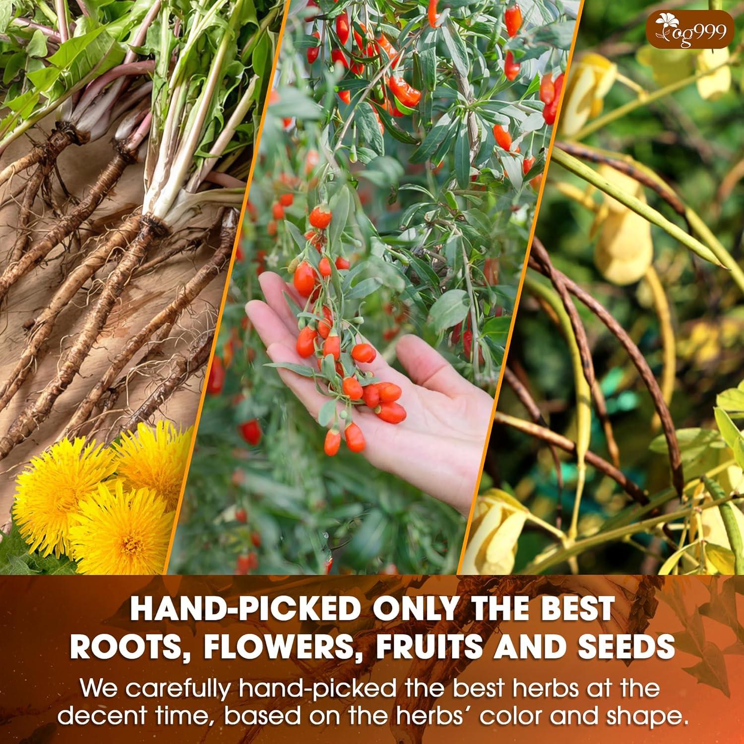 Té Herbal TOG999 15 Bolsas Diente de León y Goji Natural