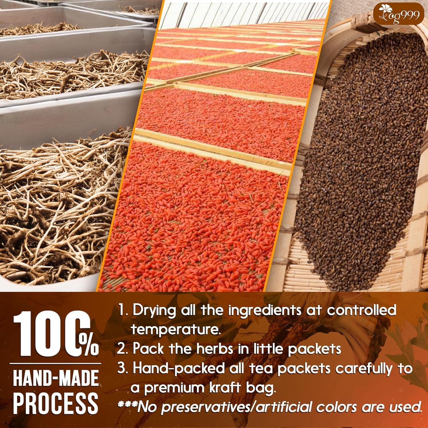 Té Herbal TOG999 15 Bolsas Diente de León y Goji Natural