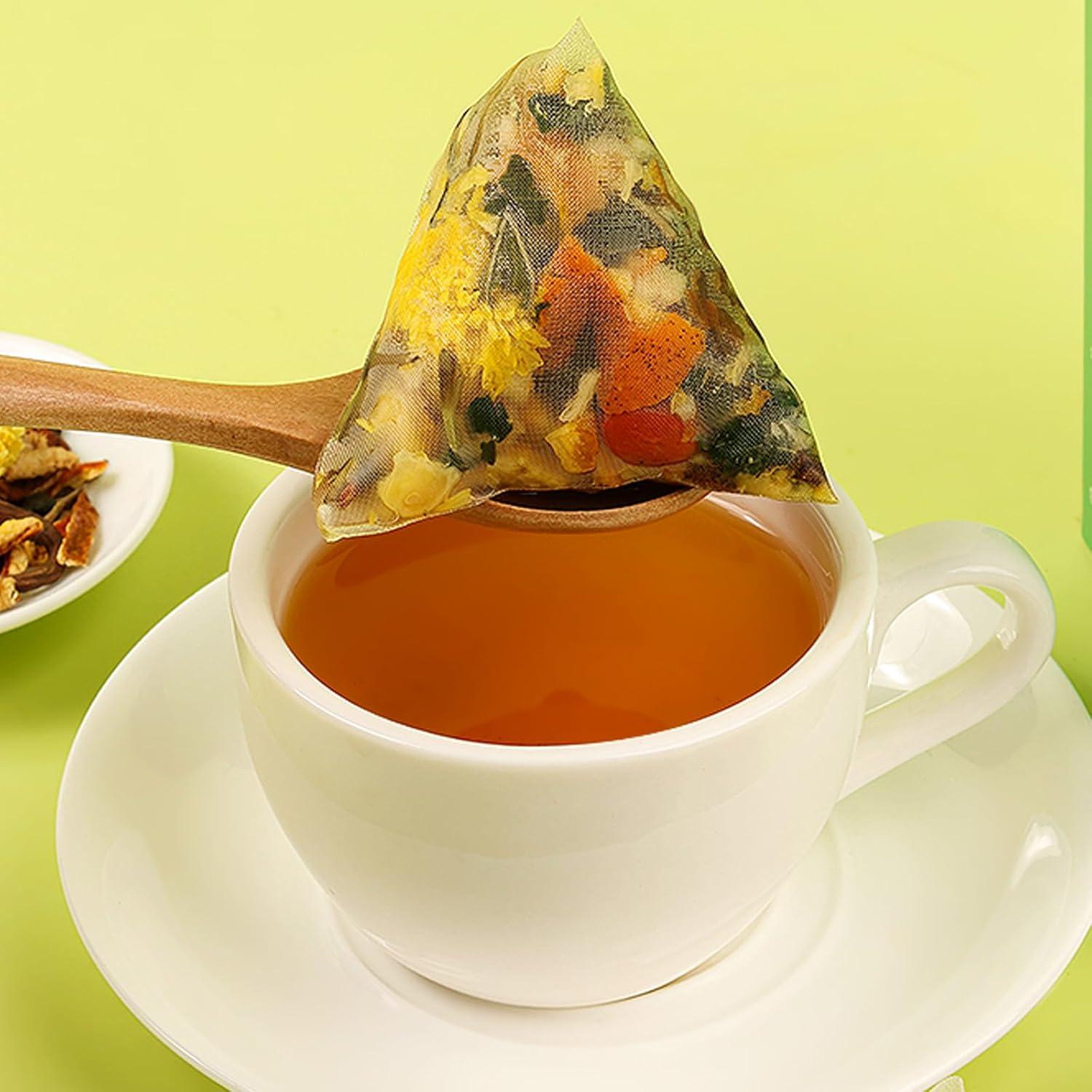 Té Herbal de Goji Berry y Crisantemo 30 Bolsas - Vegano