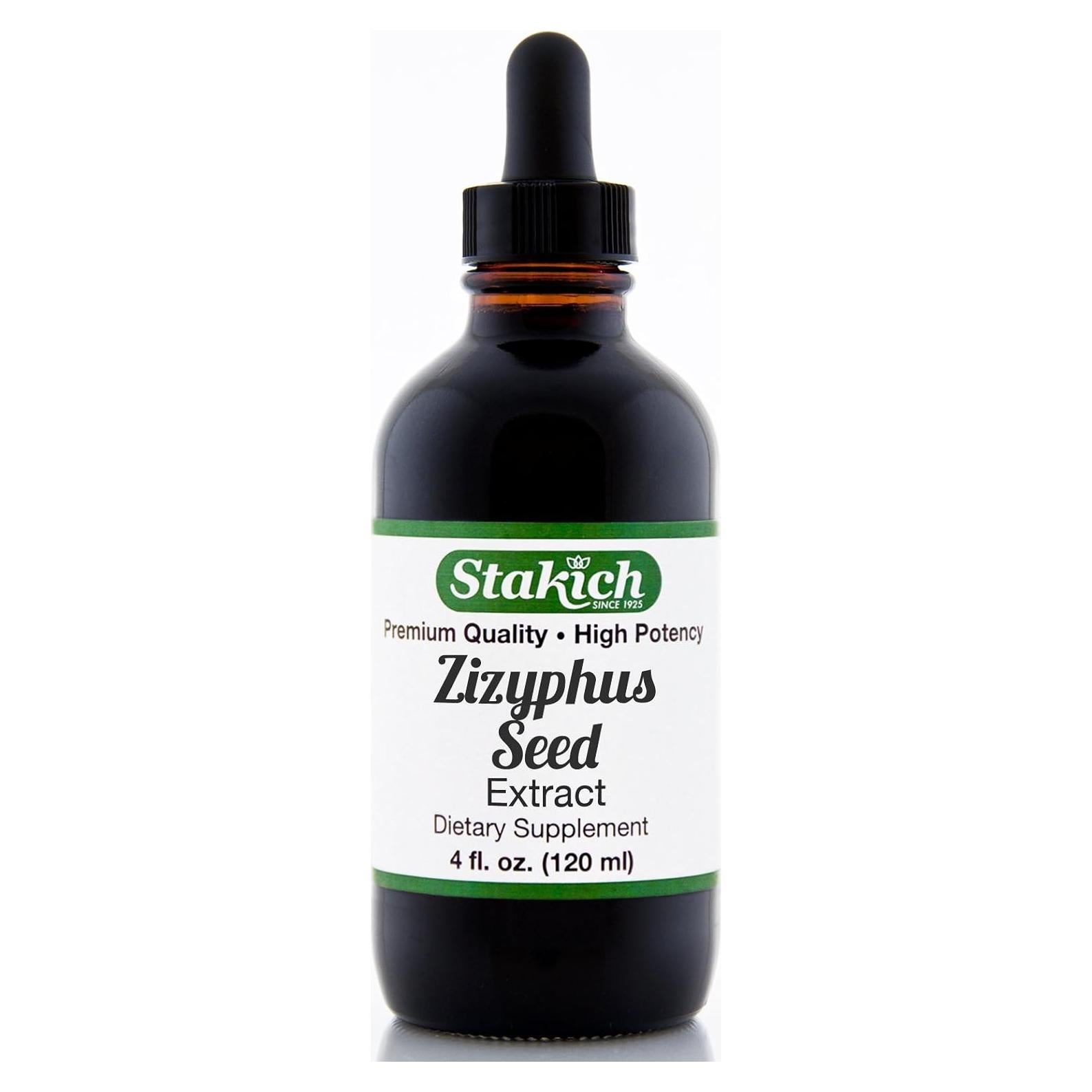 Extracto Líquido de Semilla de Zizyphus Stakich 113.4 g Orgánico