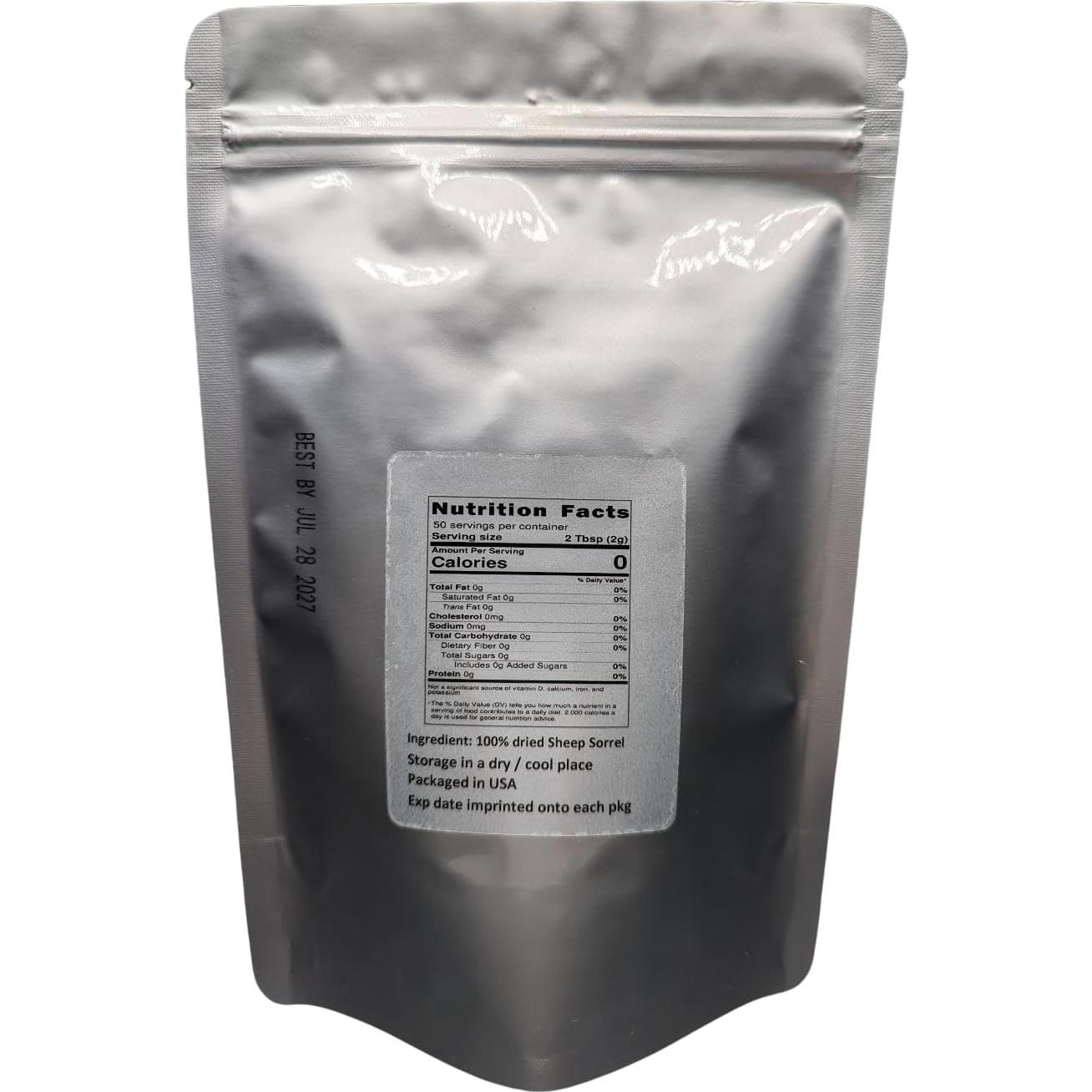 Hierba Acedera de Oveja Nature Tea 113.4 g - 100% Natural