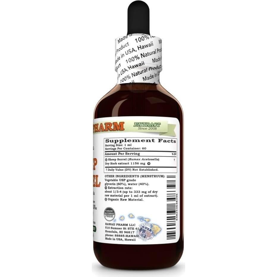 Extracto Líquido de Ácido Oxálico de Oveja Hawaii Pharm 59 ml
